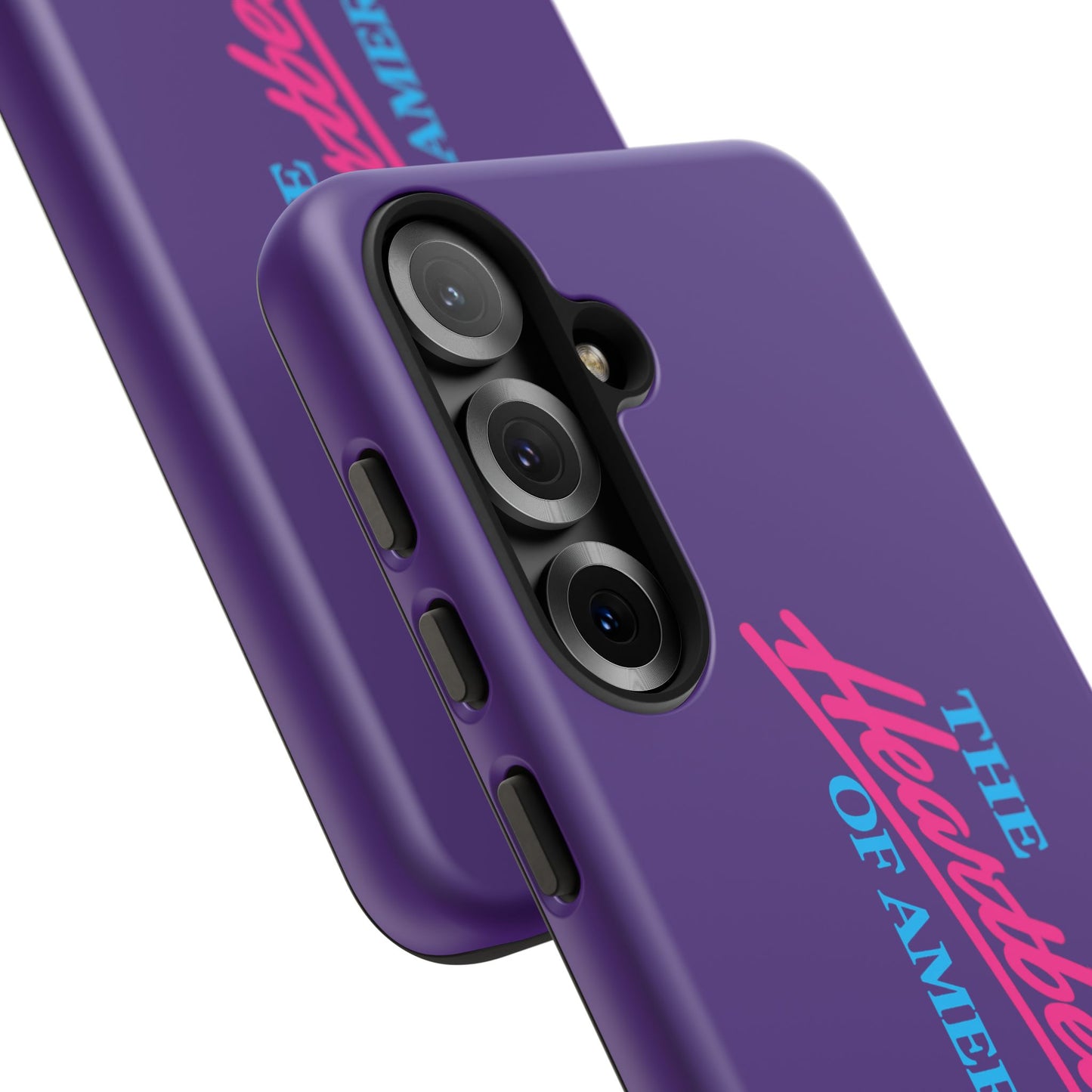 Purple  “The Heartbeat of America” Retro Chevy Logo, Slim Protective Cover