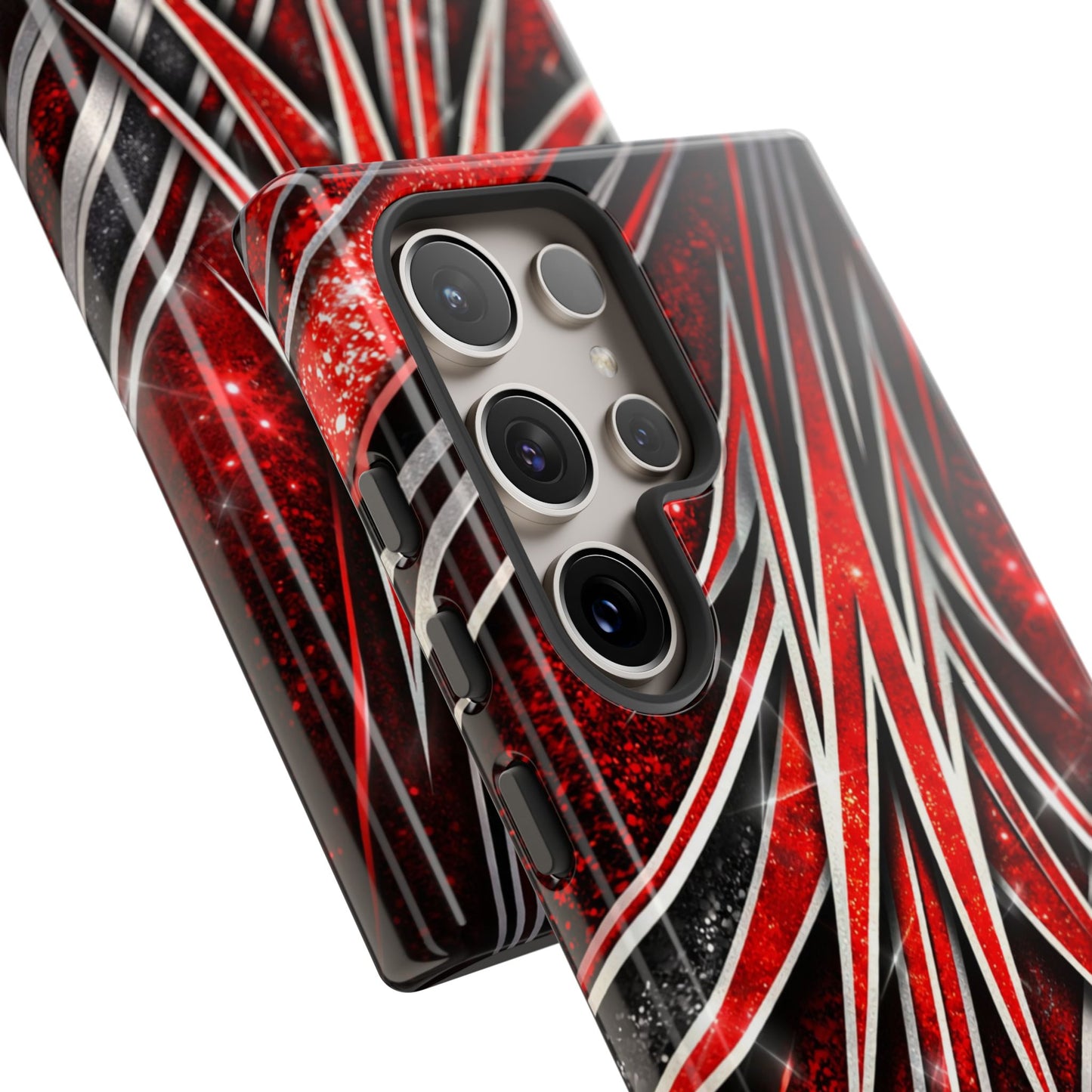 Mini Truck Inspired Pinstripe Graphic Heavy Duty Phone Case