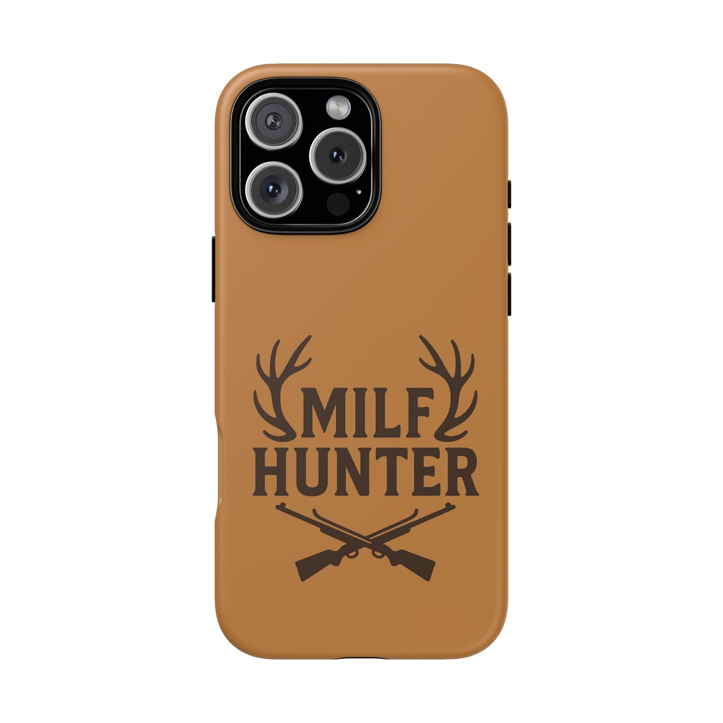 Phone Case, Funny Milf Hunter Design for Tough Cases, Rugged Protective Cover,
