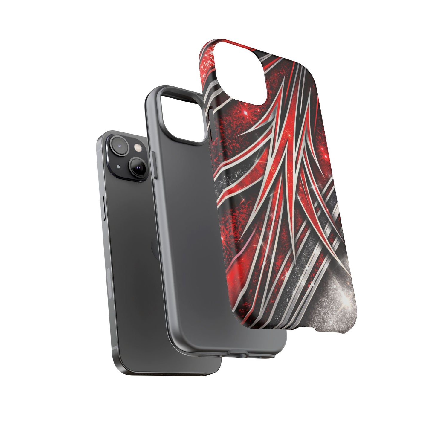 Mini Truck Inspired Pinstripe Graphic Heavy Duty Phone Case