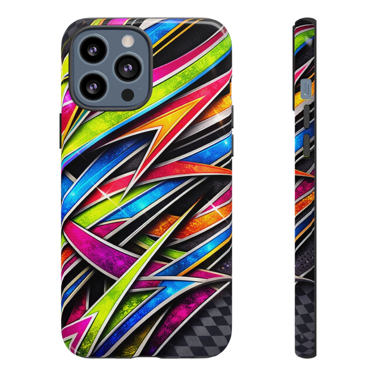 Minitruck Inspired Graphic Tough Phone Case – Impact Resistant