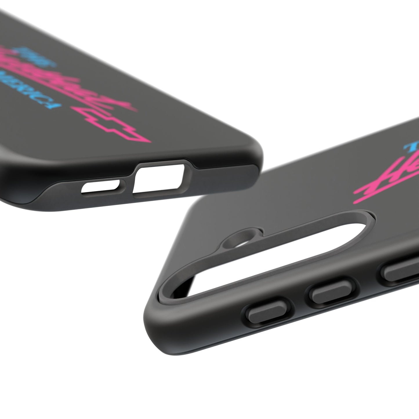 Phone Case — “The Heartbeat of America” Retro Chevy Logo, Slim Protective Cover