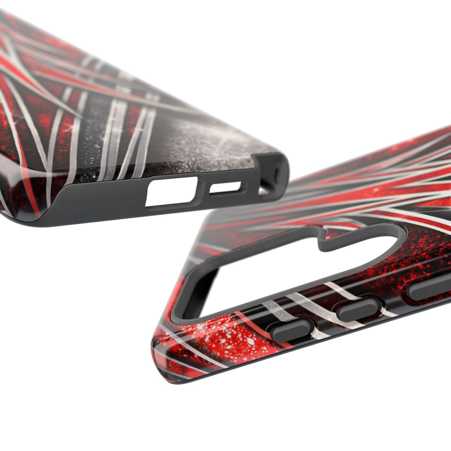 Mini Truck Inspired Pinstripe Graphic Heavy Duty Phone Case