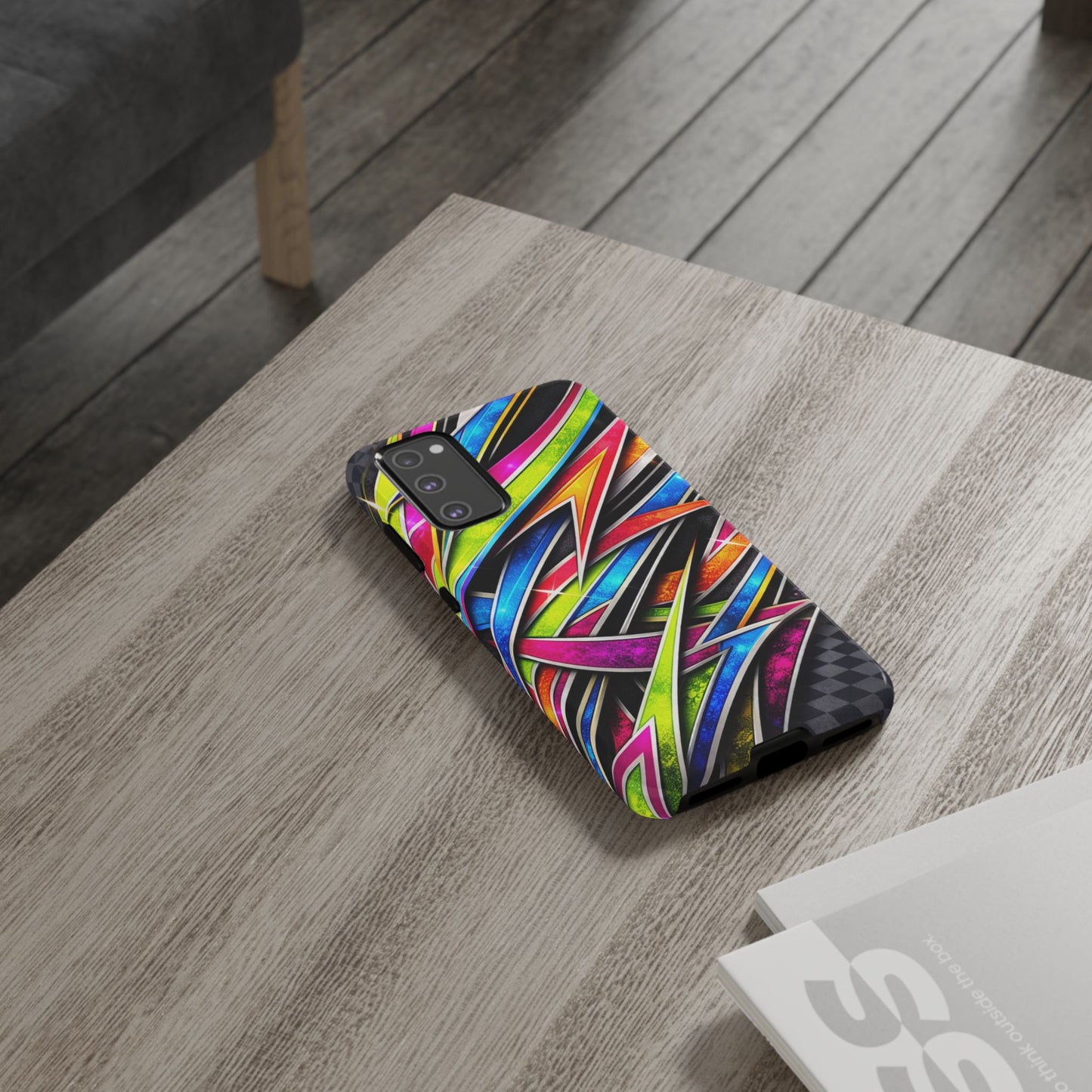 Minitruck Inspired Graphic Tough Phone Case – Impact Resistant