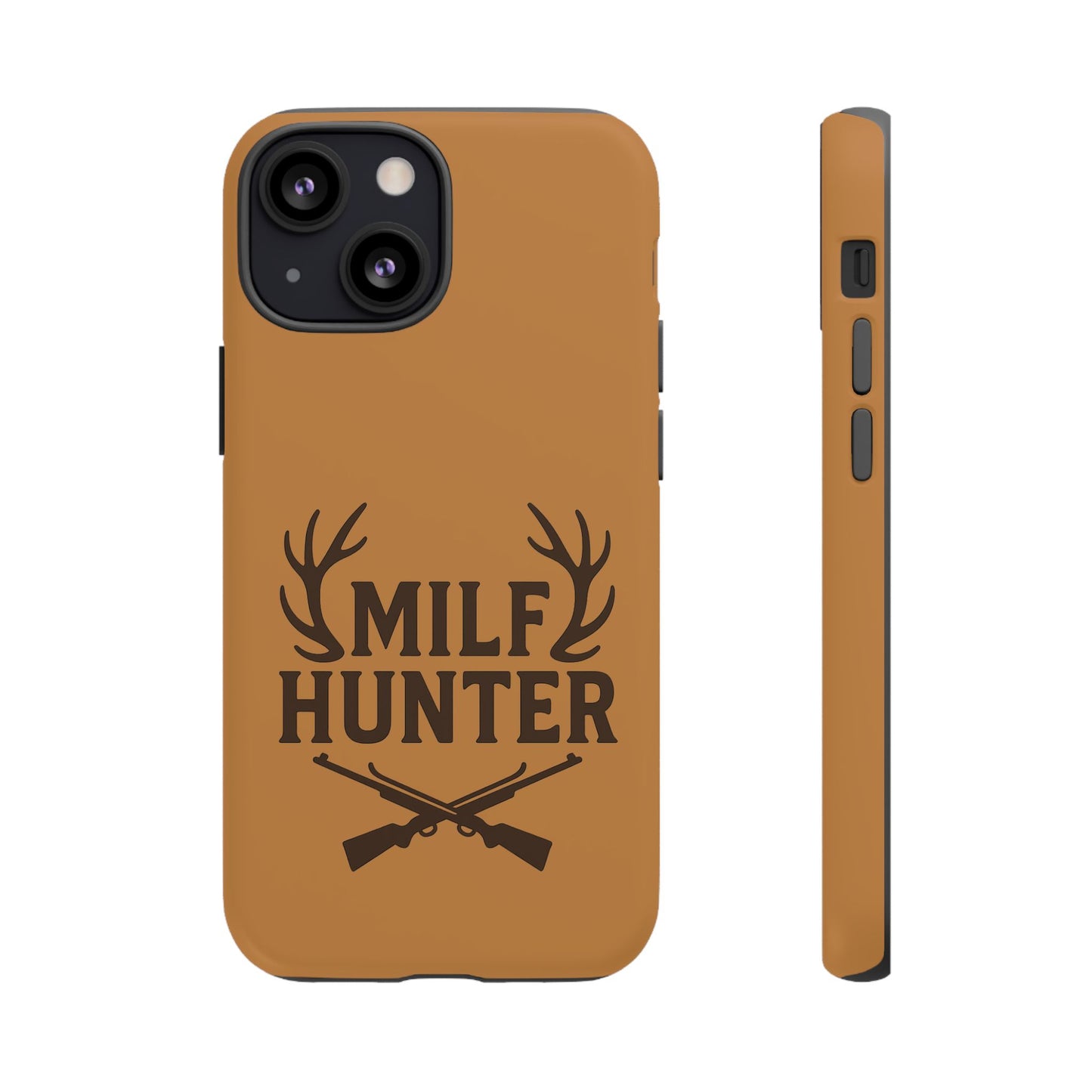 Phone Case, Funny Milf Hunter Design for Tough Cases, Rugged Protective Cover,