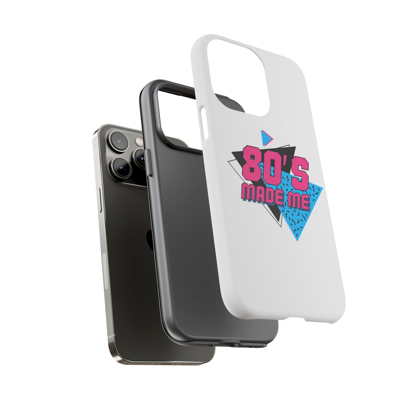 80's Made Me Phone Case - Retro Tough Phone Cover for Nostalgia Lovers