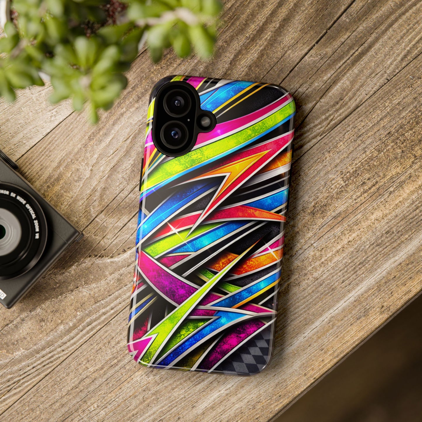 Minitruck Inspired Graphic Tough Phone Case – Impact Resistant