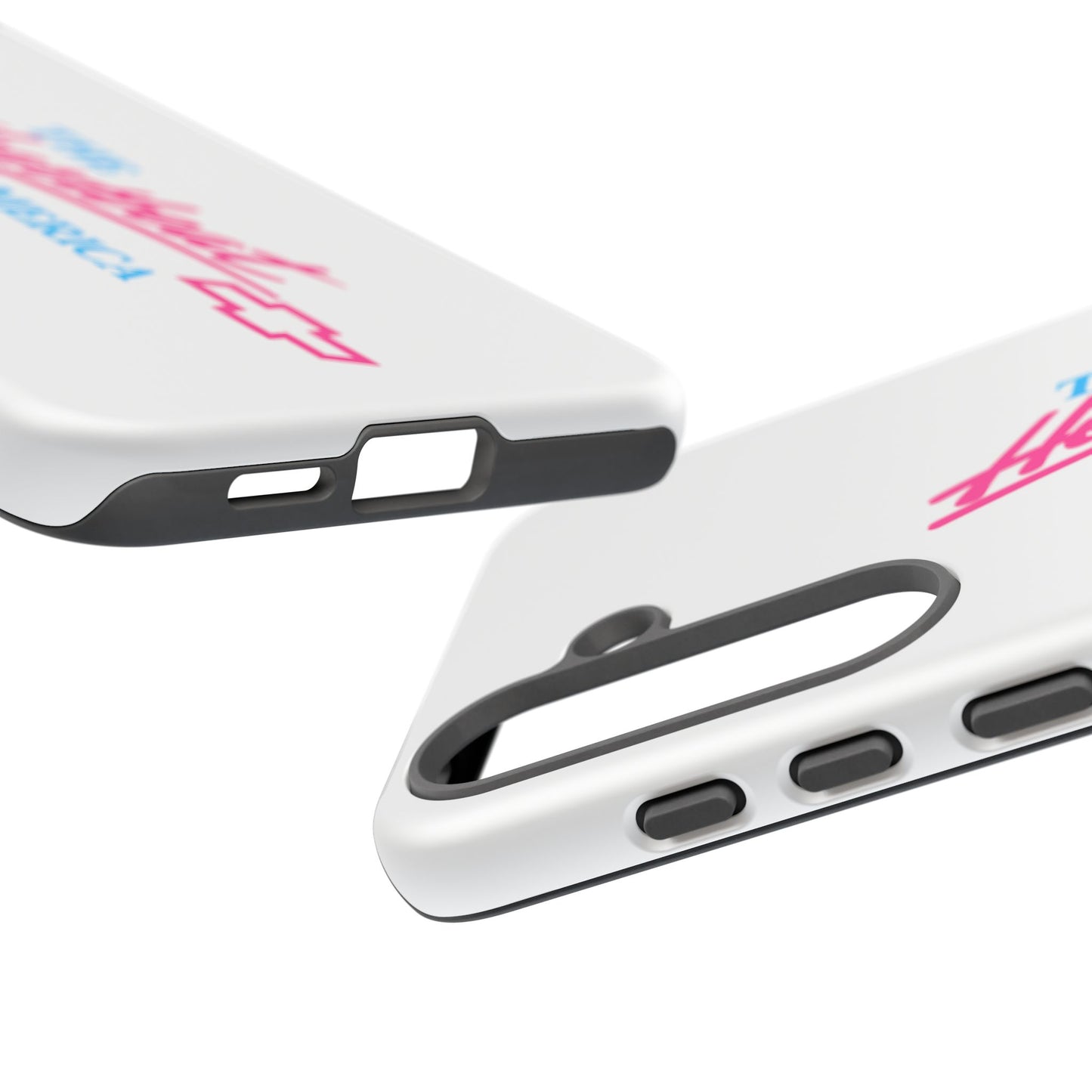 White  “The Heartbeat of America” Retro Chevy Logo, Slim Protective Cover