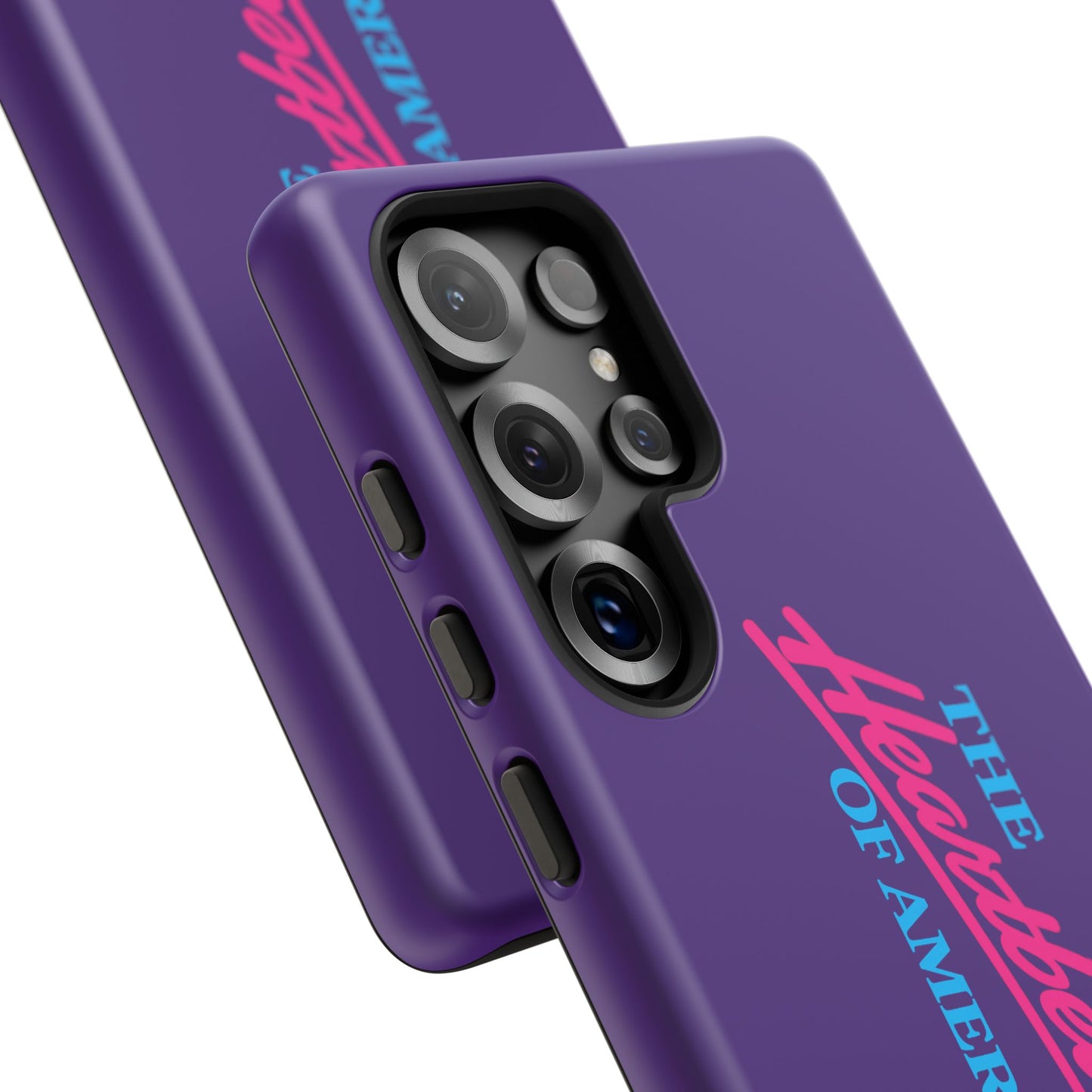 Purple  “The Heartbeat of America” Retro Chevy Logo, Slim Protective Cover
