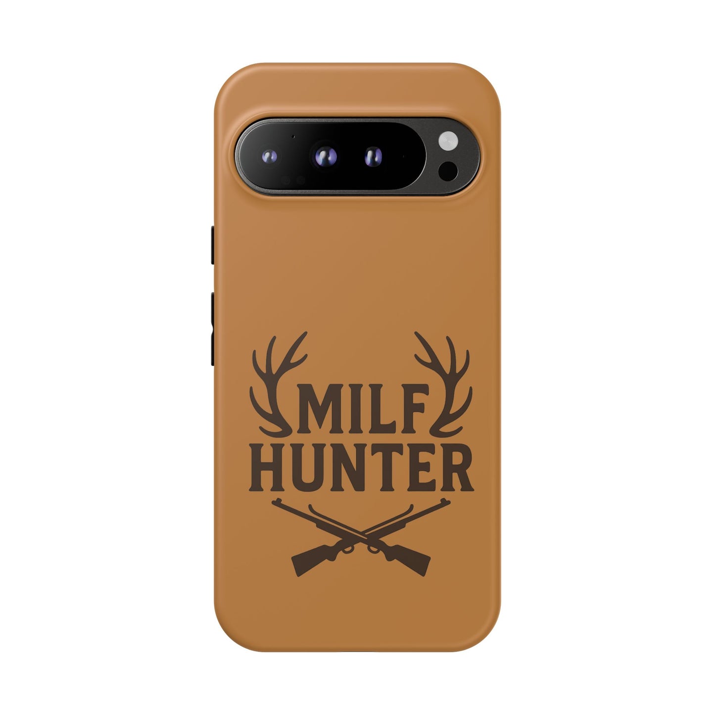 Phone Case, Funny Milf Hunter Design for Tough Cases, Rugged Protective Cover,