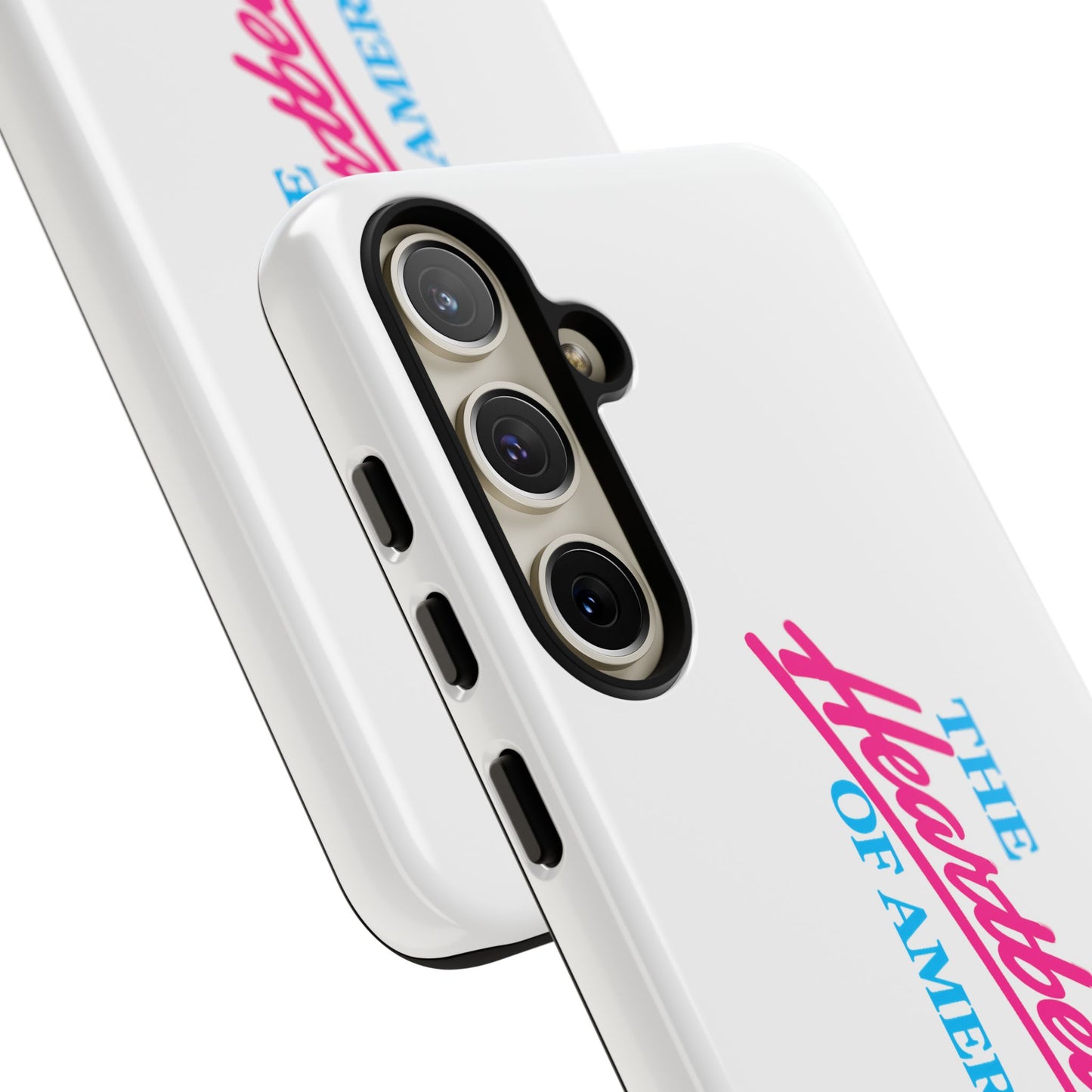 White  “The Heartbeat of America” Retro Chevy Logo, Slim Protective Cover