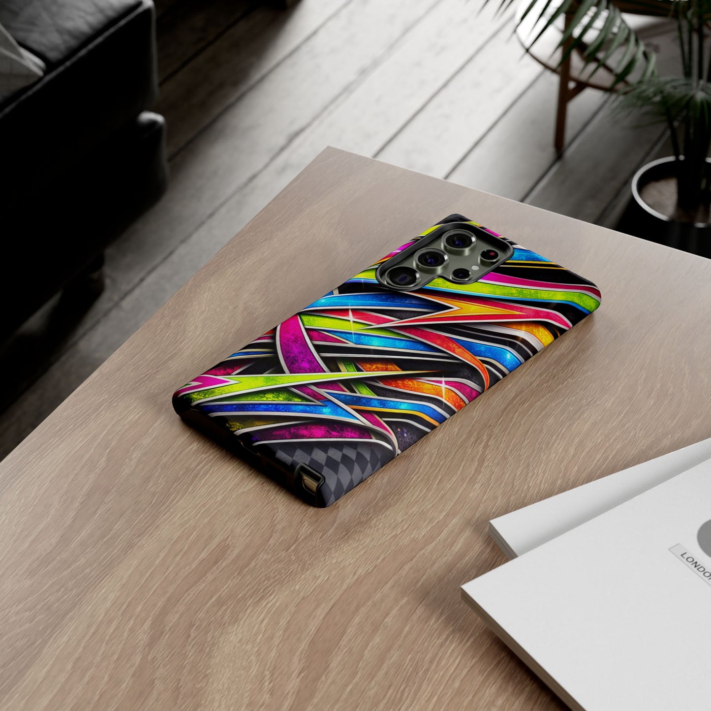 Minitruck Inspired Graphic Tough Phone Case – Impact Resistant