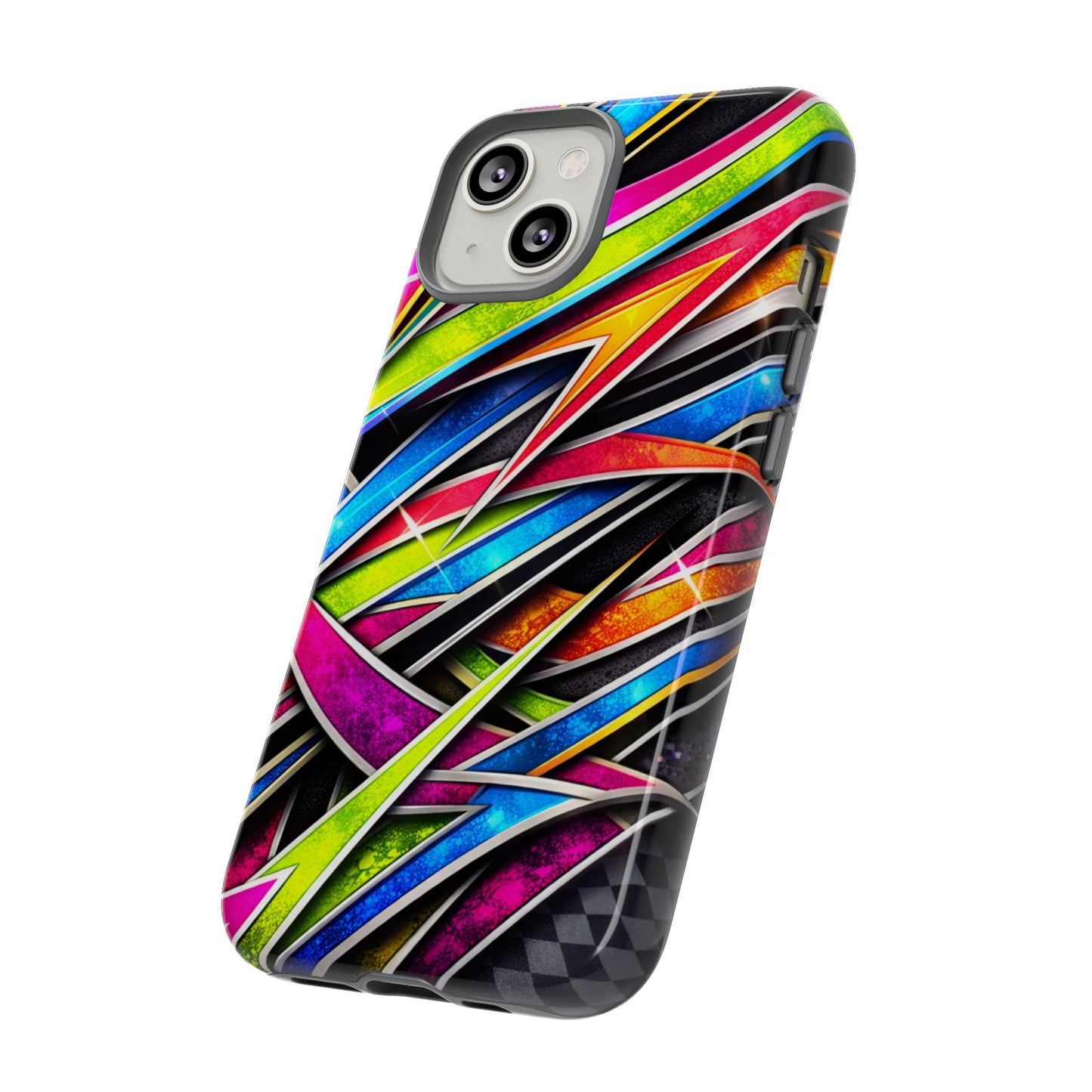 Minitruck Inspired Graphic Tough Phone Case – Impact Resistant