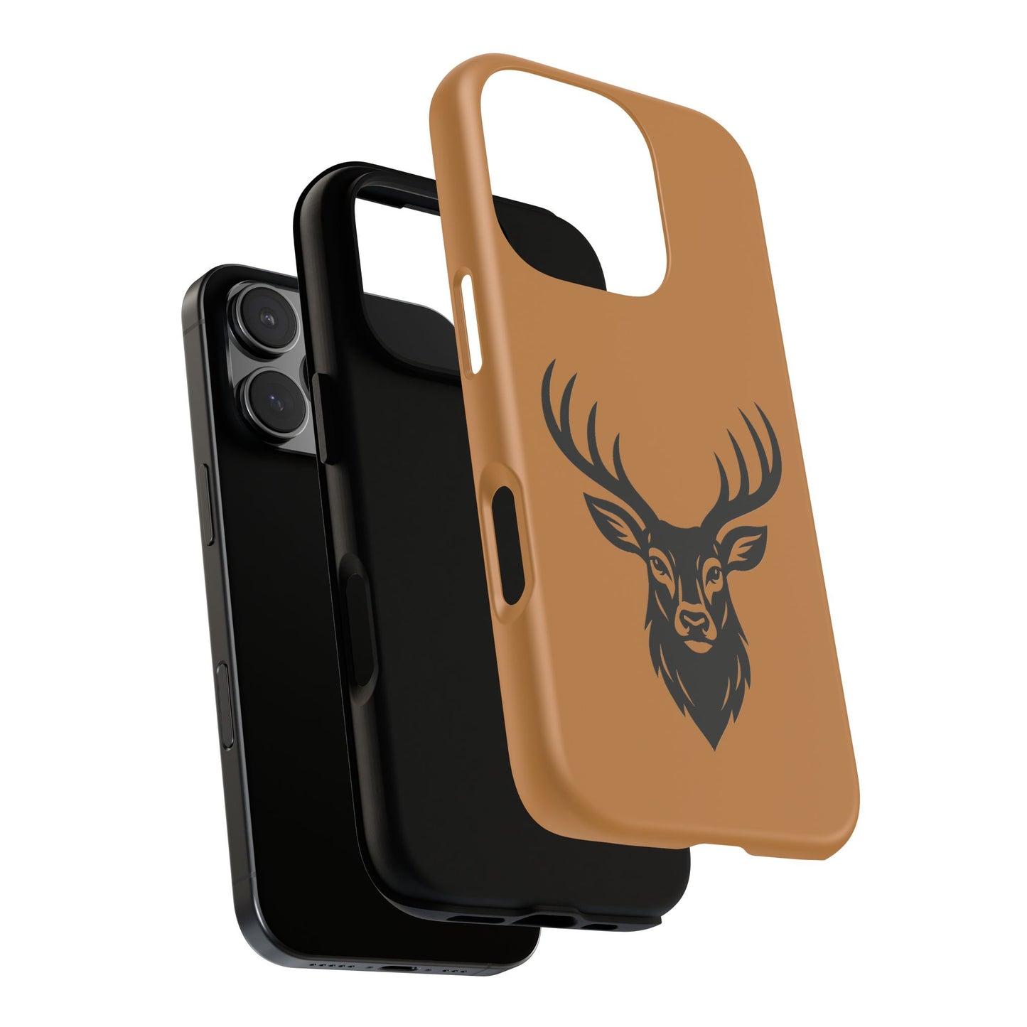 Phone Cases, Deer Buck with Antlers Wildlife Nature Design, Animal Lover Gift,