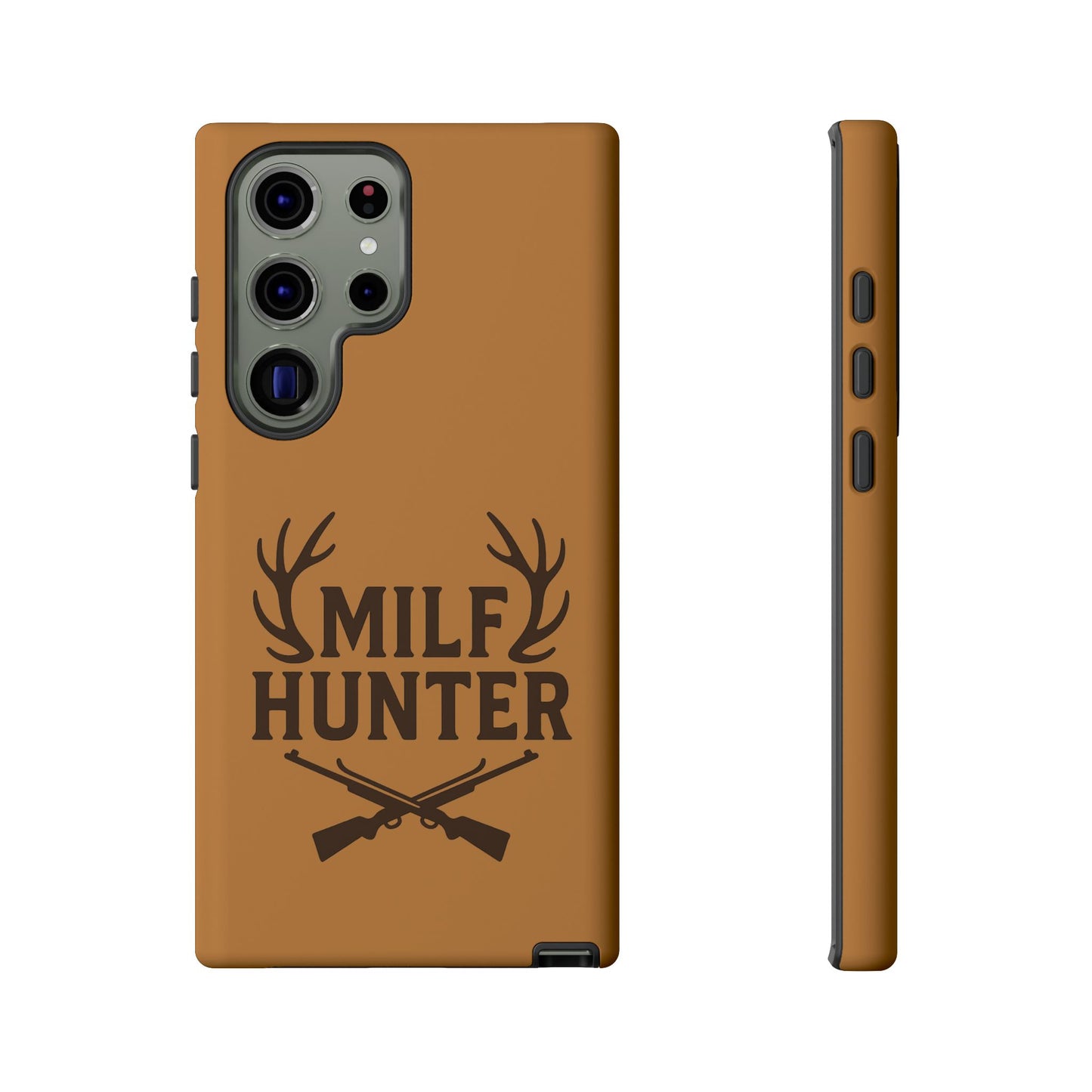 Phone Case, Funny Milf Hunter Design for Tough Cases, Rugged Protective Cover,