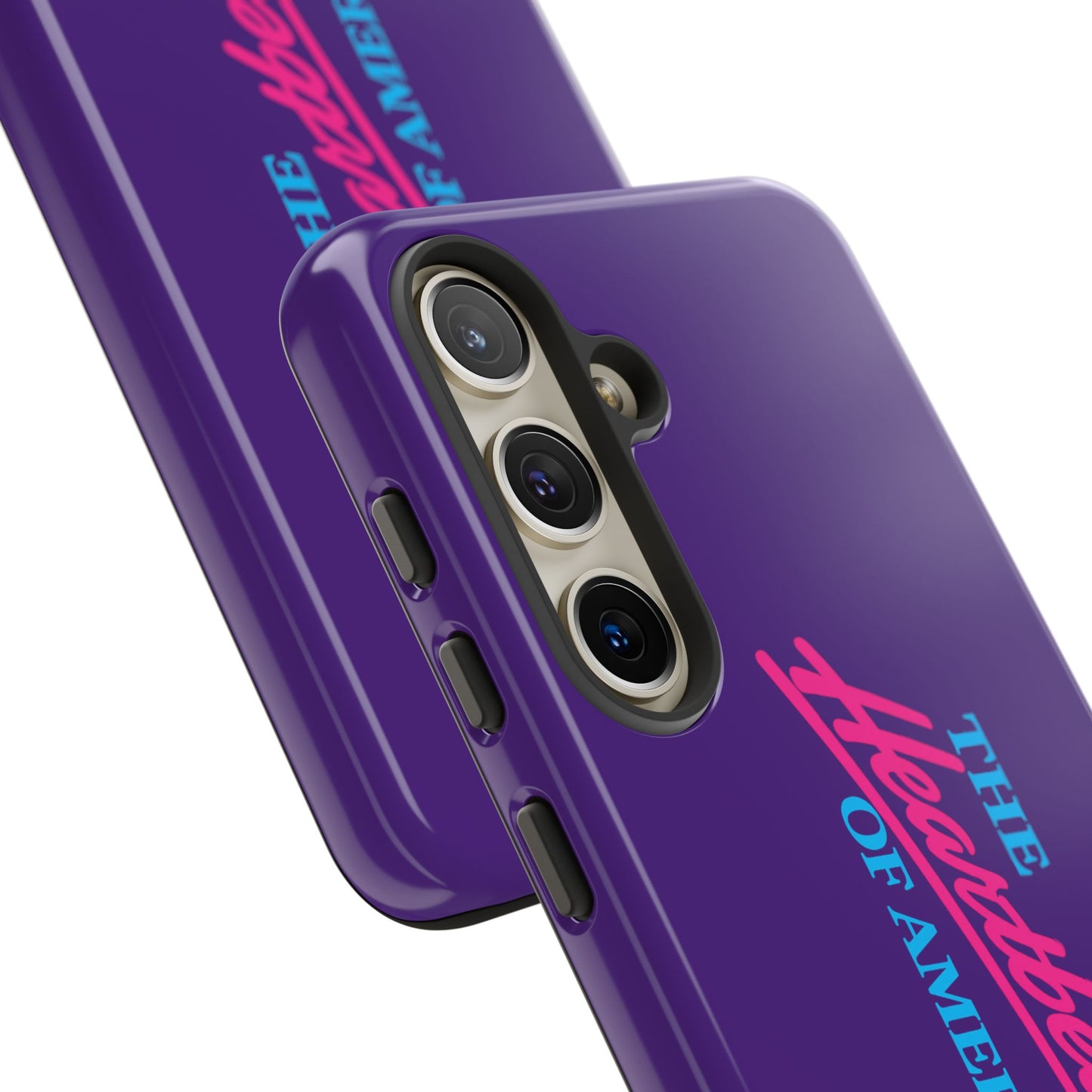 Purple  “The Heartbeat of America” Retro Chevy Logo, Slim Protective Cover