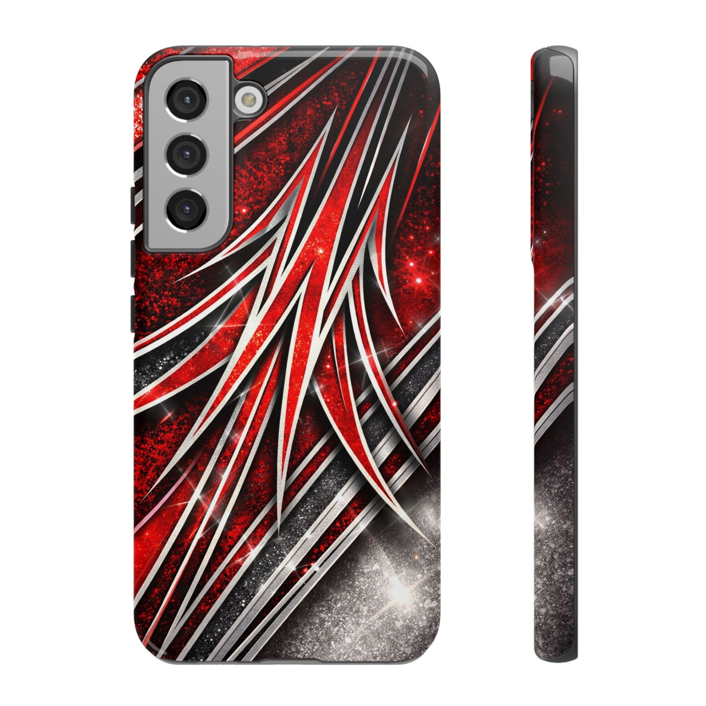 Mini Truck Inspired Pinstripe Graphic Heavy Duty Phone Case