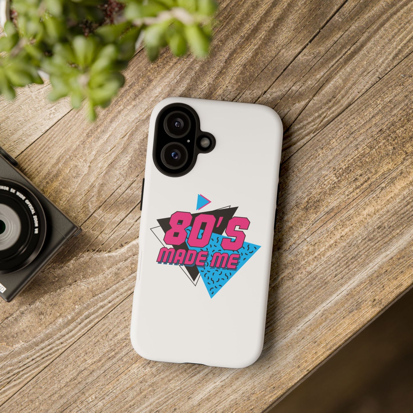 80's Made Me Phone Case - Retro Tough Phone Cover for Nostalgia Lovers