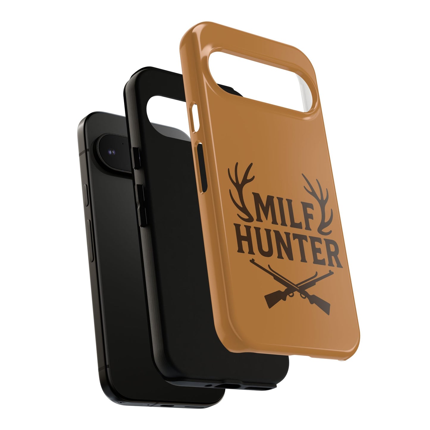 Phone Case, Funny Milf Hunter Design for Tough Cases, Rugged Protective Cover,
