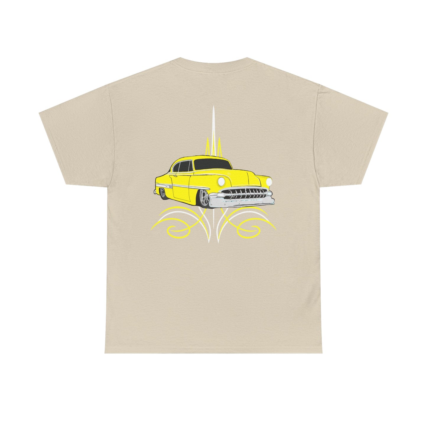 54 Bel Air Hot Rod T-Shirt  Classic 1954 Chevy Car Tee