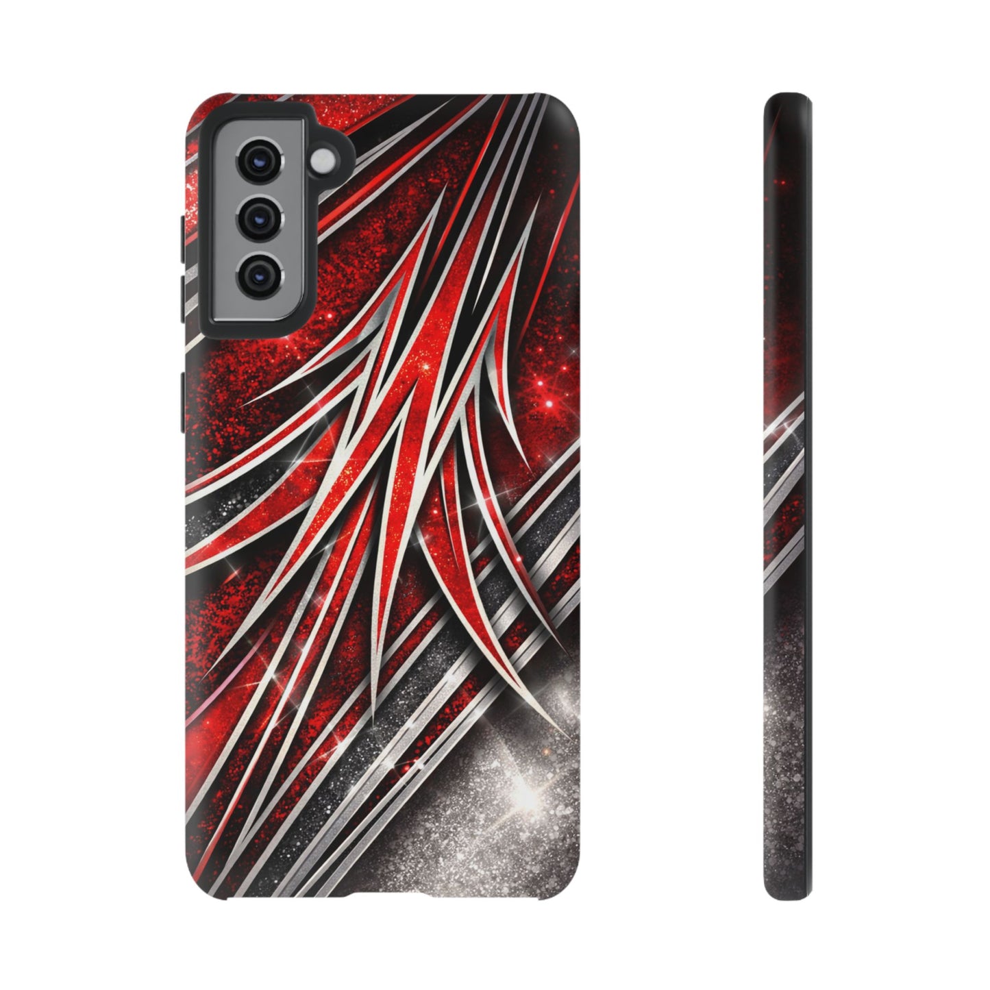 Mini Truck Inspired Pinstripe Graphic Heavy Duty Phone Case