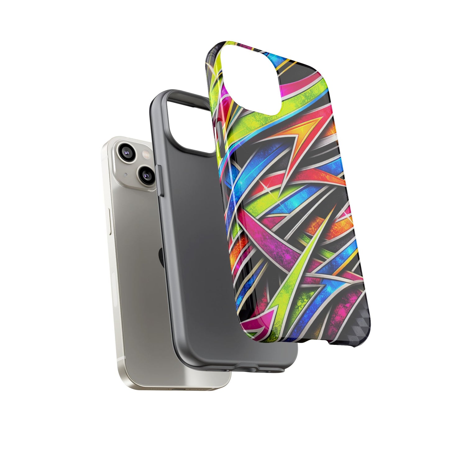 Minitruck Inspired Graphic Tough Phone Case – Impact Resistant