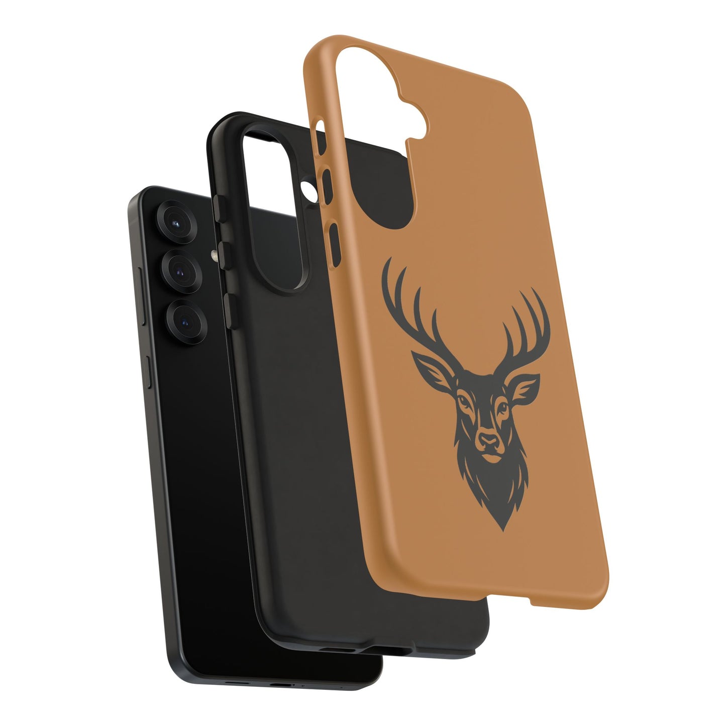 Phone Cases, Deer Buck with Antlers Wildlife Nature Design, Animal Lover Gift,