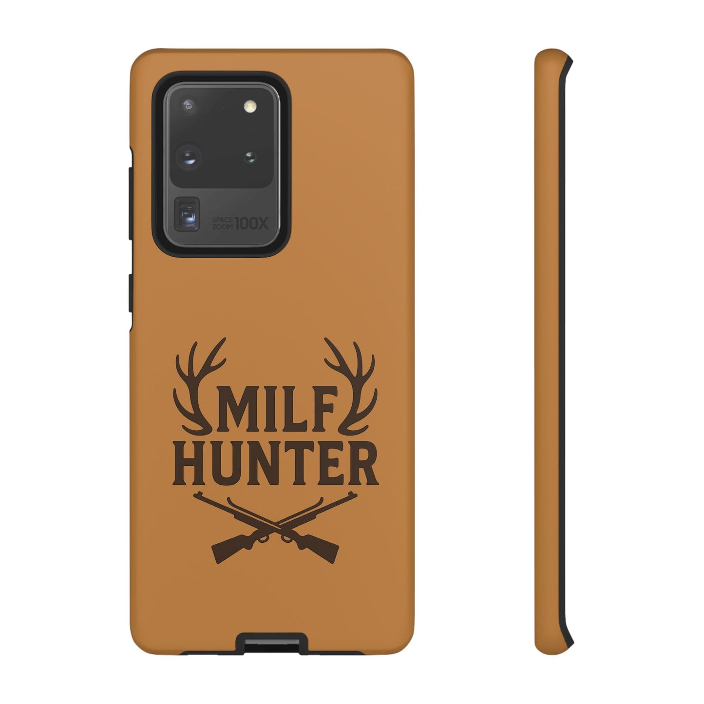 Phone Case, Funny Milf Hunter Design for Tough Cases, Rugged Protective Cover,