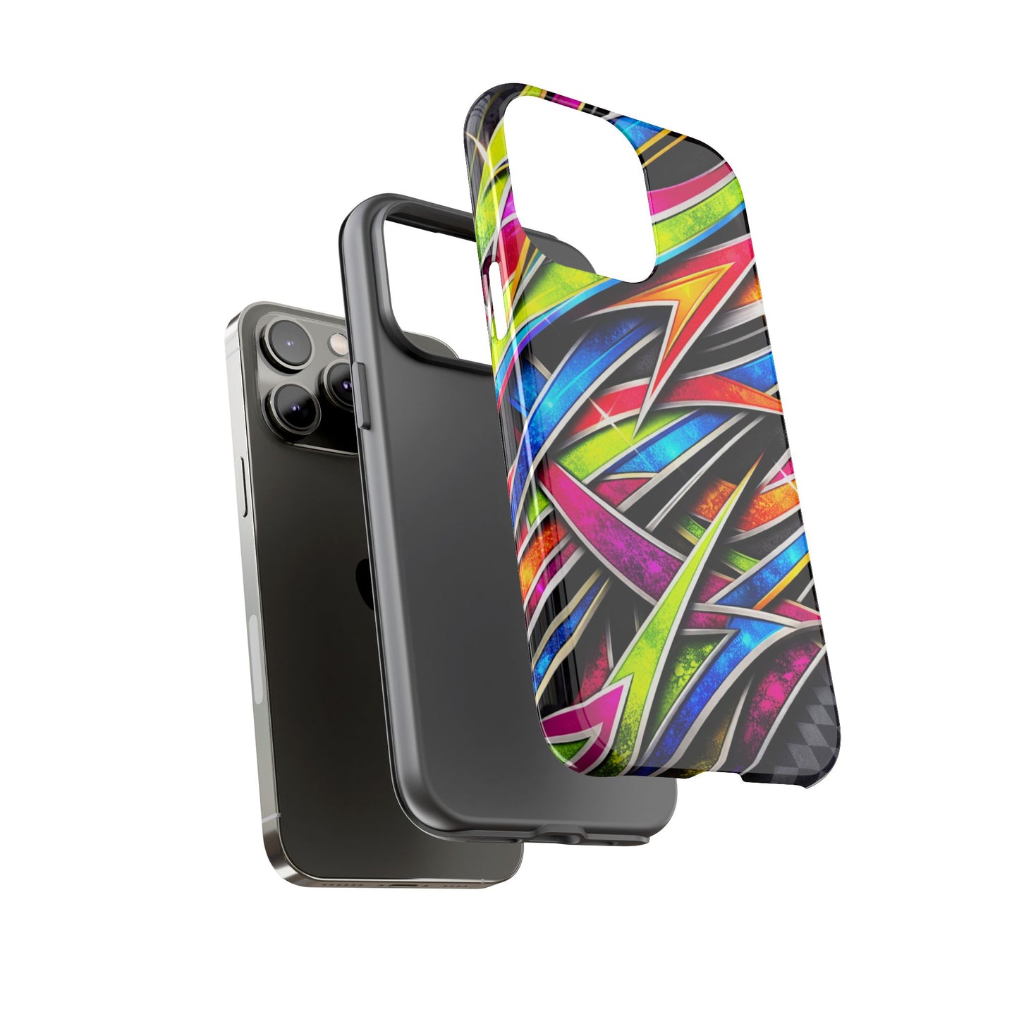 Minitruck Inspired Graphic Tough Phone Case – Impact Resistant