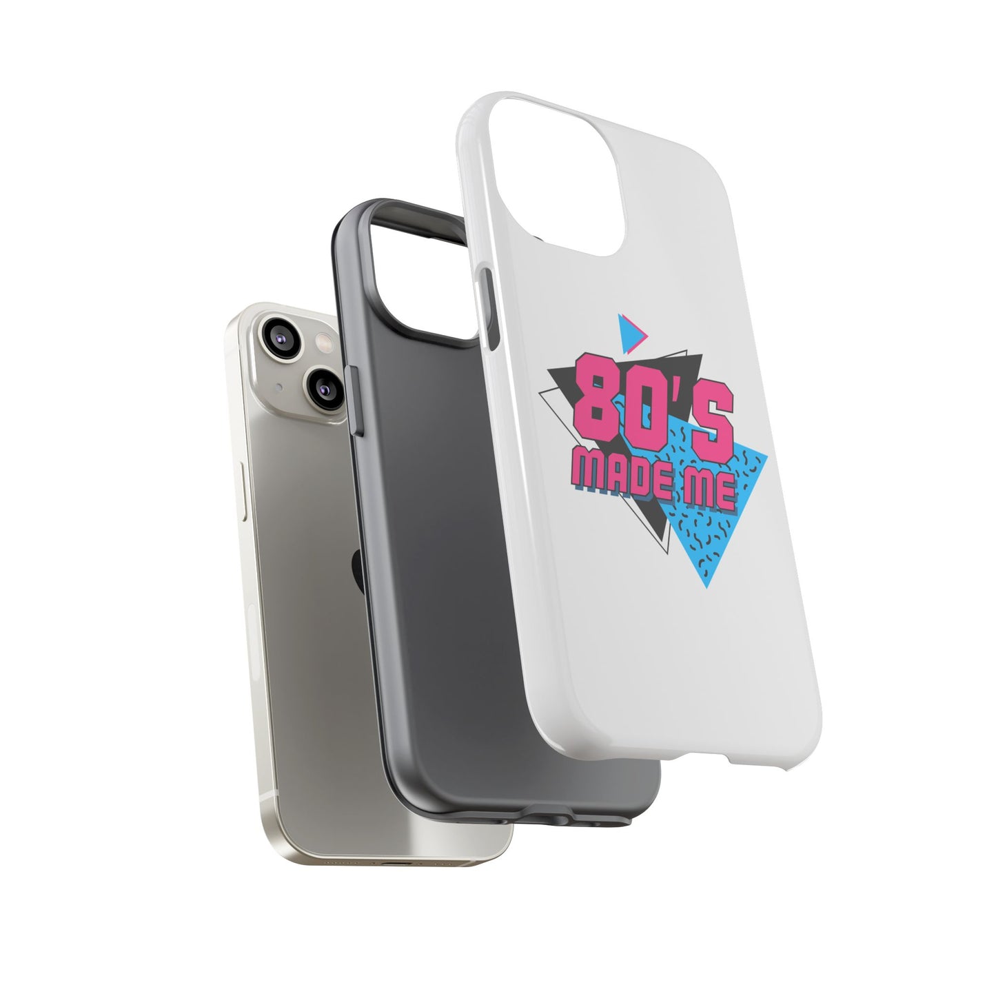 80's Made Me Phone Case - Retro Tough Phone Cover for Nostalgia Lovers
