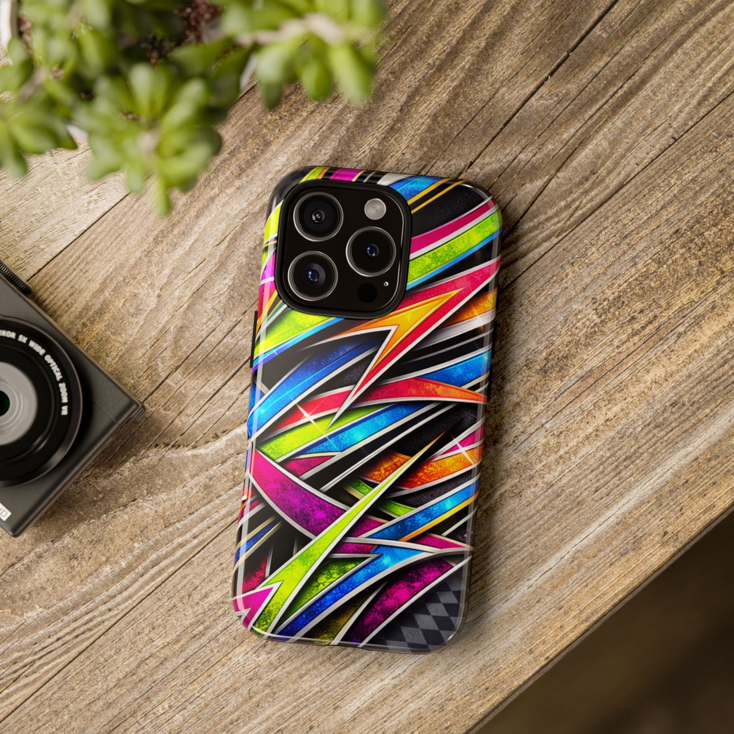 Minitruck Inspired Graphic Tough Phone Case – Impact Resistant