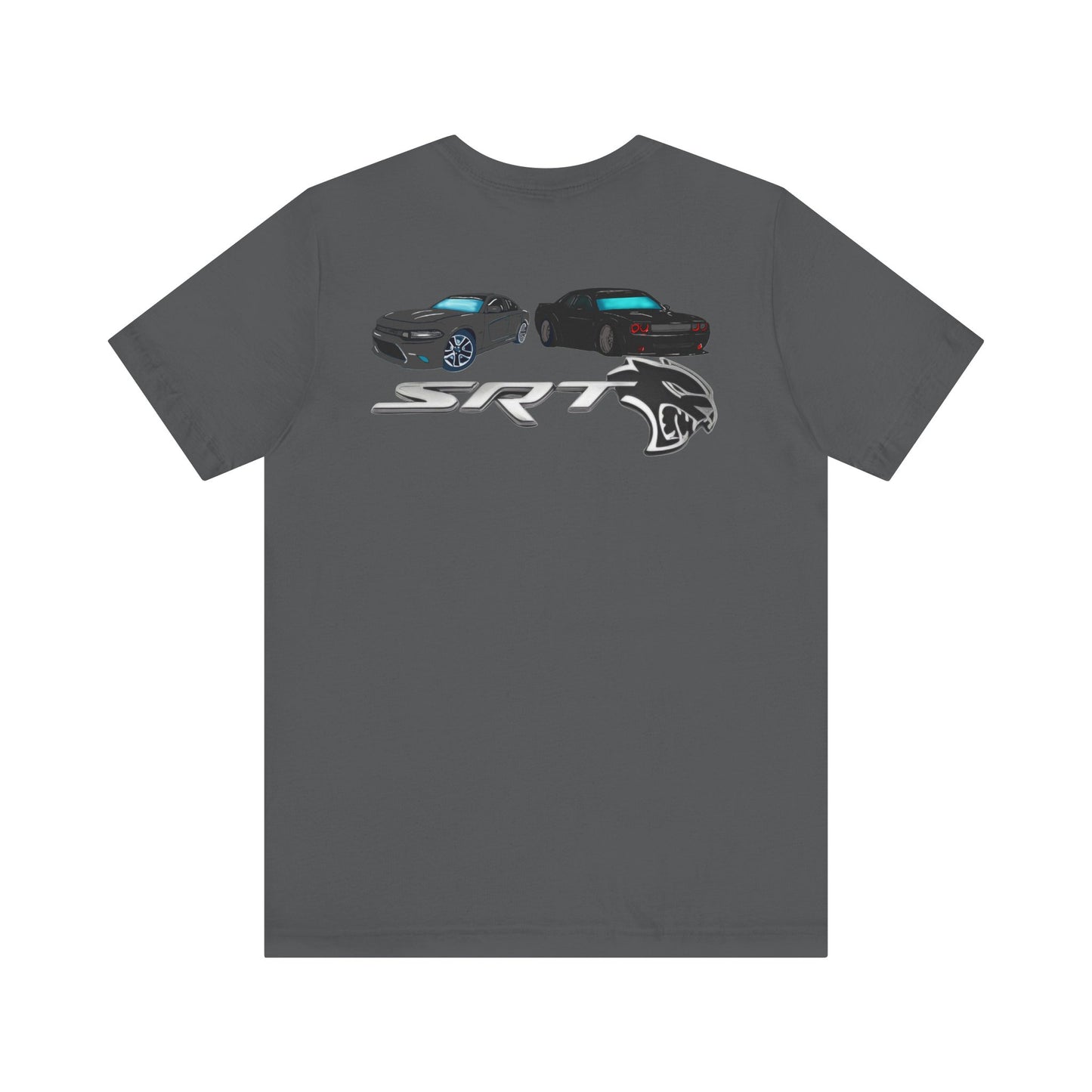 Unisex SRT Dodge Car Graphic Tee – Streetwear T-Shirt for Car Enthusiasts & Mopar Fans