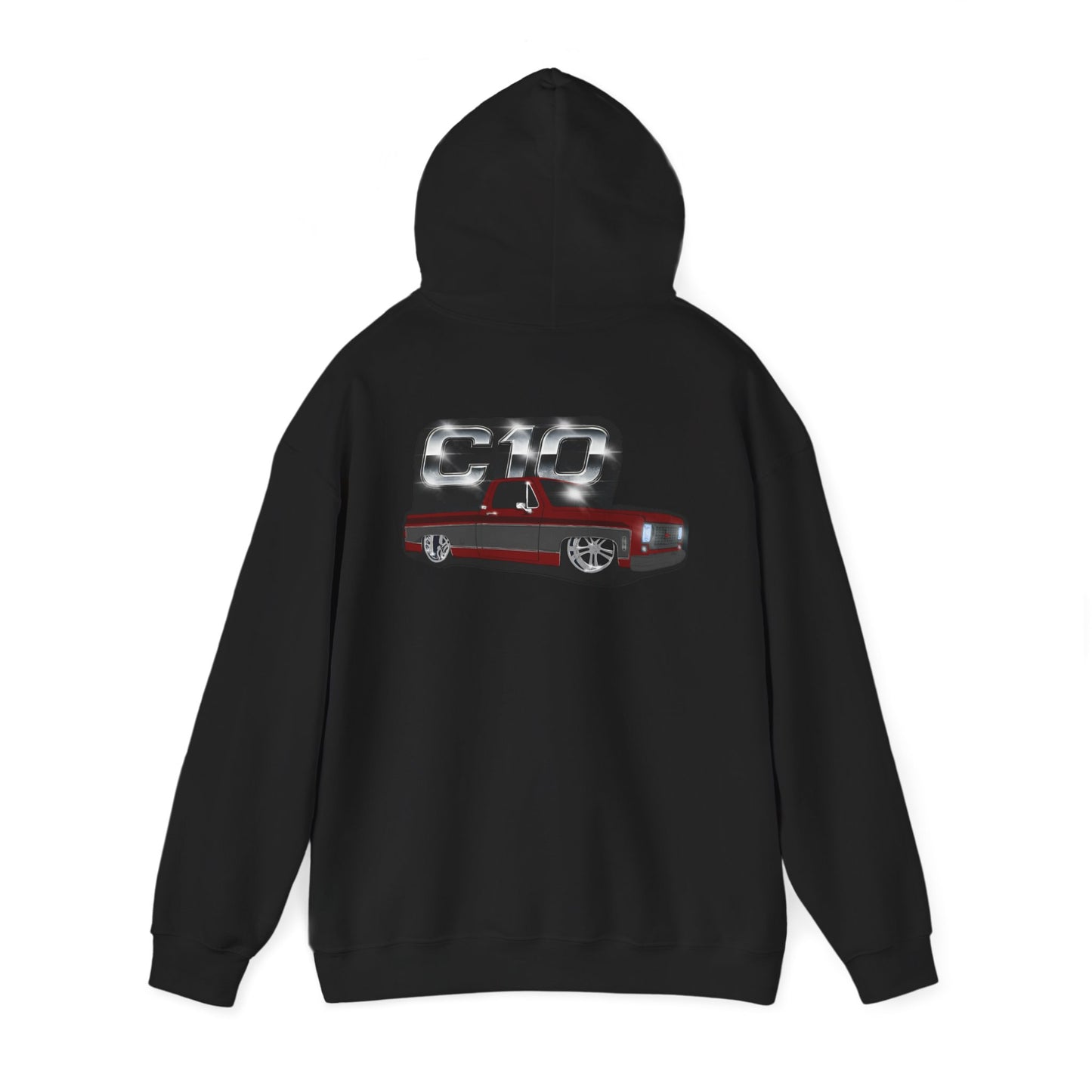 Squarebody C10 Hoodie — Retro Graphic Pullover