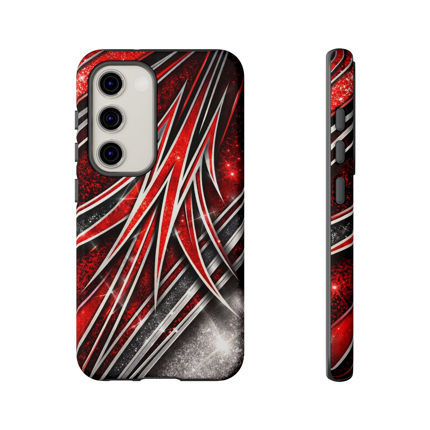 Mini Truck Inspired Pinstripe Graphic Heavy Duty Phone Case