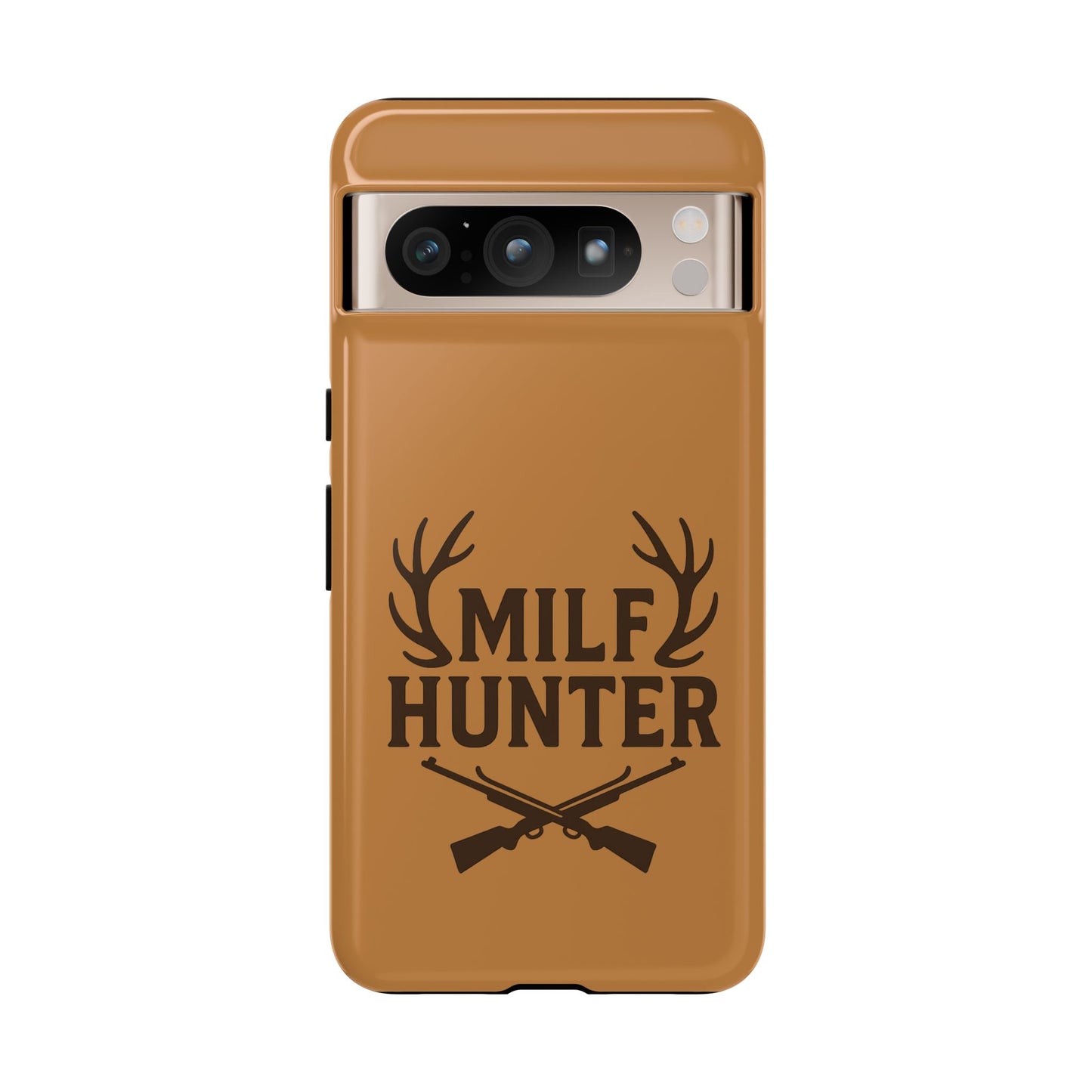 Phone Case, Funny Milf Hunter Design for Tough Cases, Rugged Protective Cover,