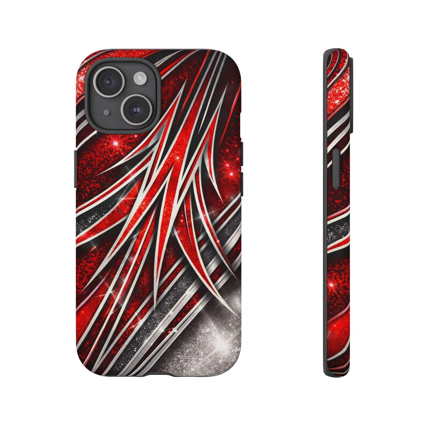 Mini Truck Inspired Pinstripe Graphic Heavy Duty Phone Case