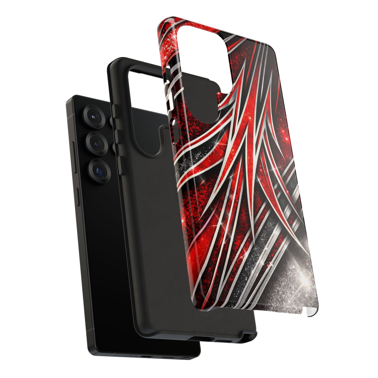 Mini Truck Inspired Pinstripe Graphic Heavy Duty Phone Case
