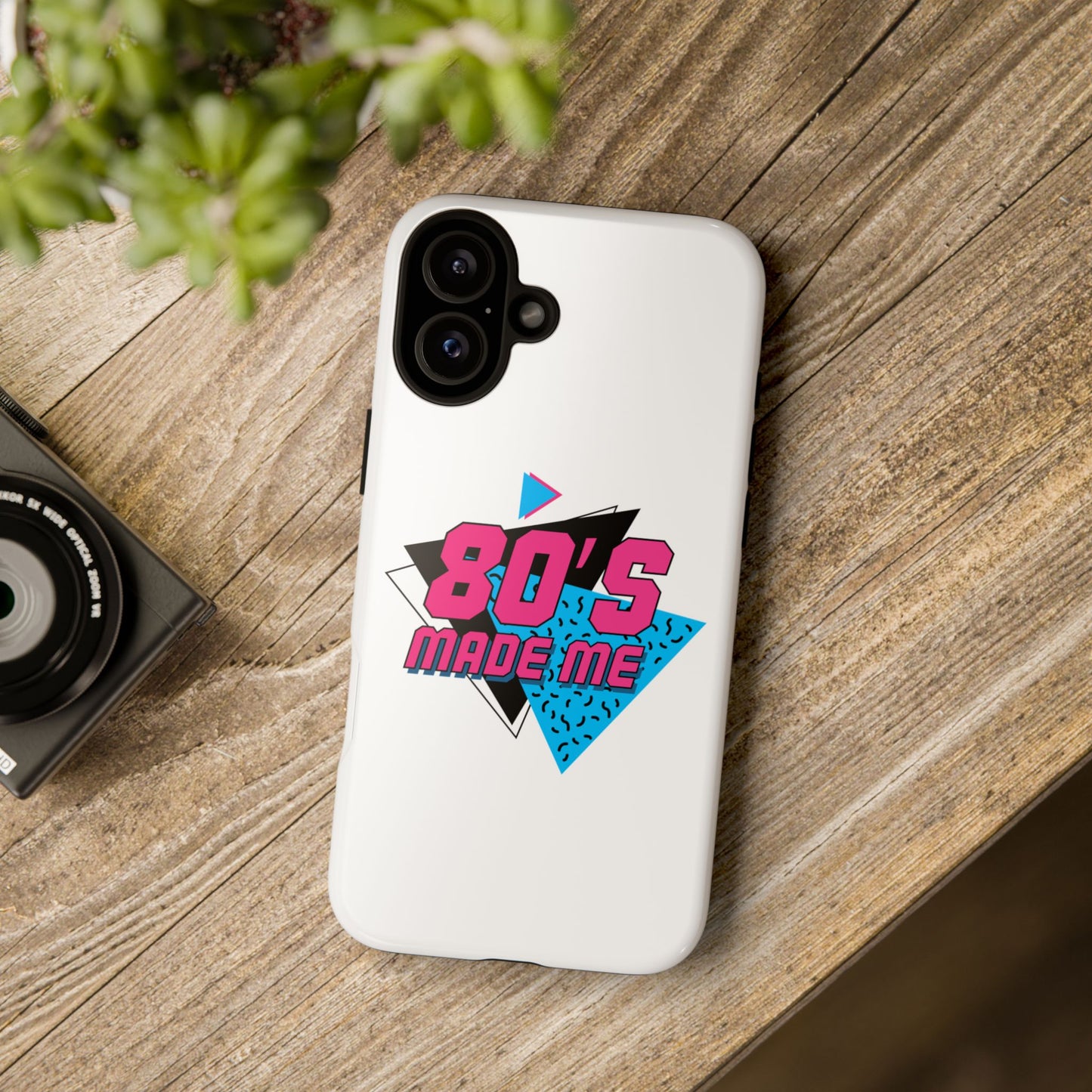 80's Made Me Phone Case - Retro Tough Phone Cover for Nostalgia Lovers