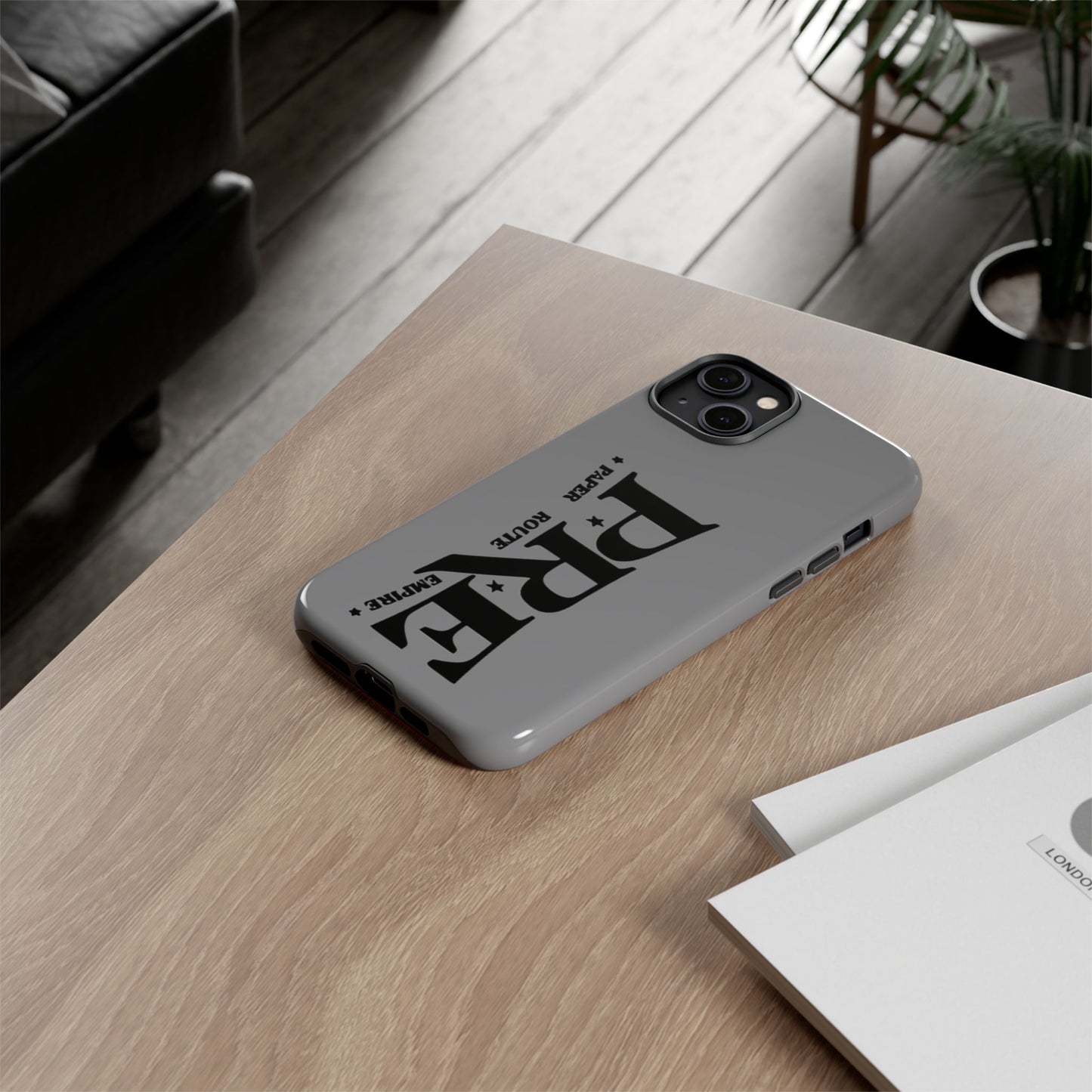 P.R.E.  Tough Cases, Papa Phone Case, Protective Phone Cover, Route Design,