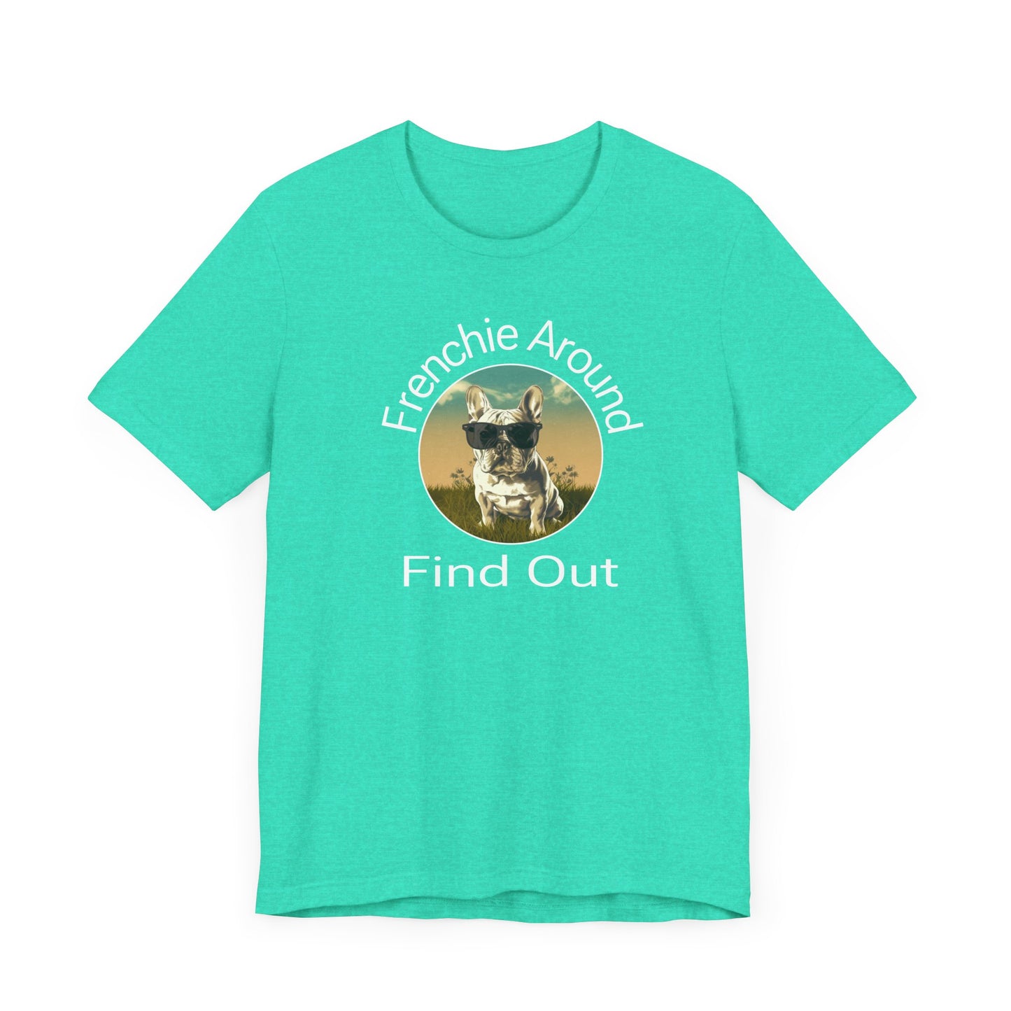 French Bulldog Unisex Tee, Dog Lover Shirt, Animal Graphic Tee, Short Sleeve