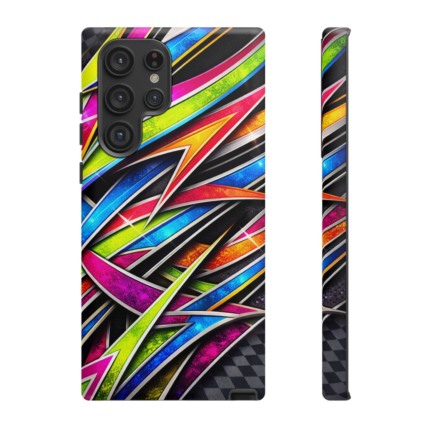 Minitruck Inspired Graphic Tough Phone Case – Impact Resistant