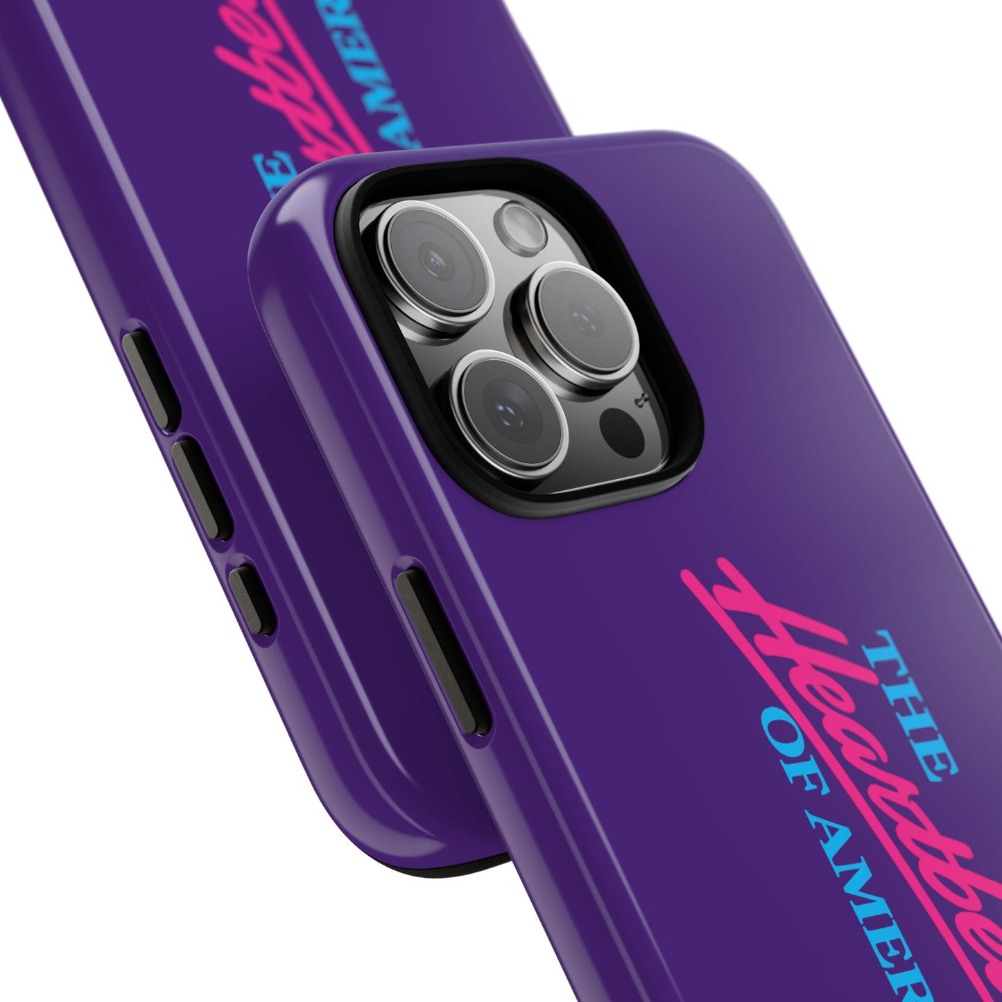 Purple  “The Heartbeat of America” Retro Chevy Logo, Slim Protective Cover