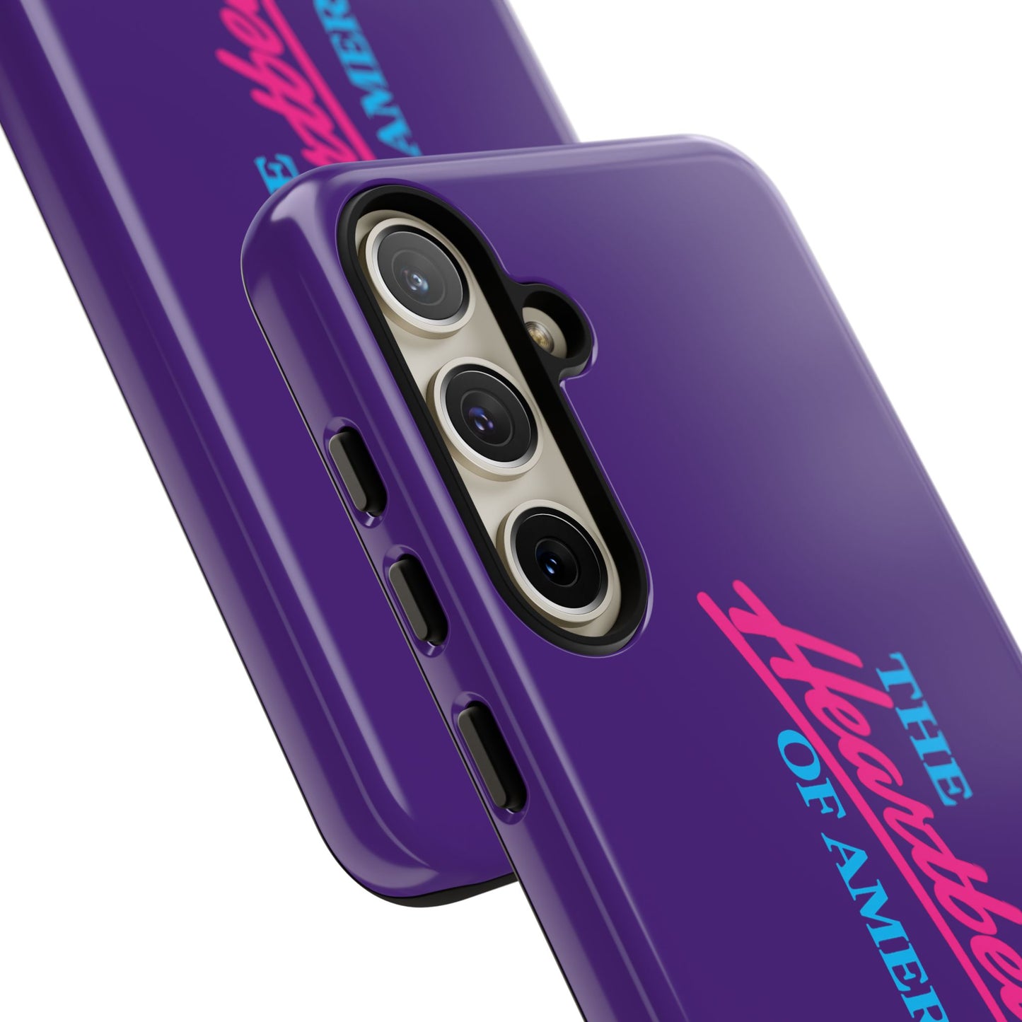 Purple  “The Heartbeat of America” Retro Chevy Logo, Slim Protective Cover