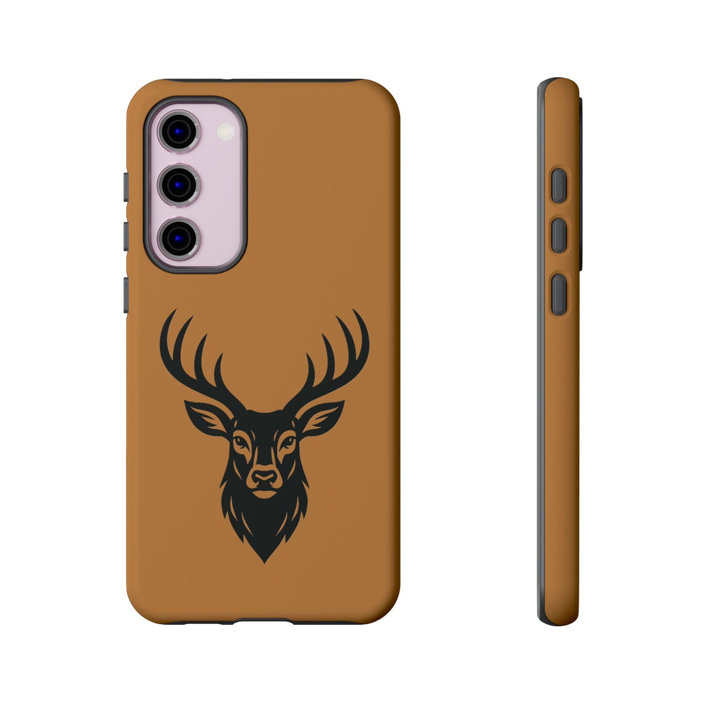 Phone Cases, Deer Buck with Antlers Wildlife Nature Design, Animal Lover Gift,