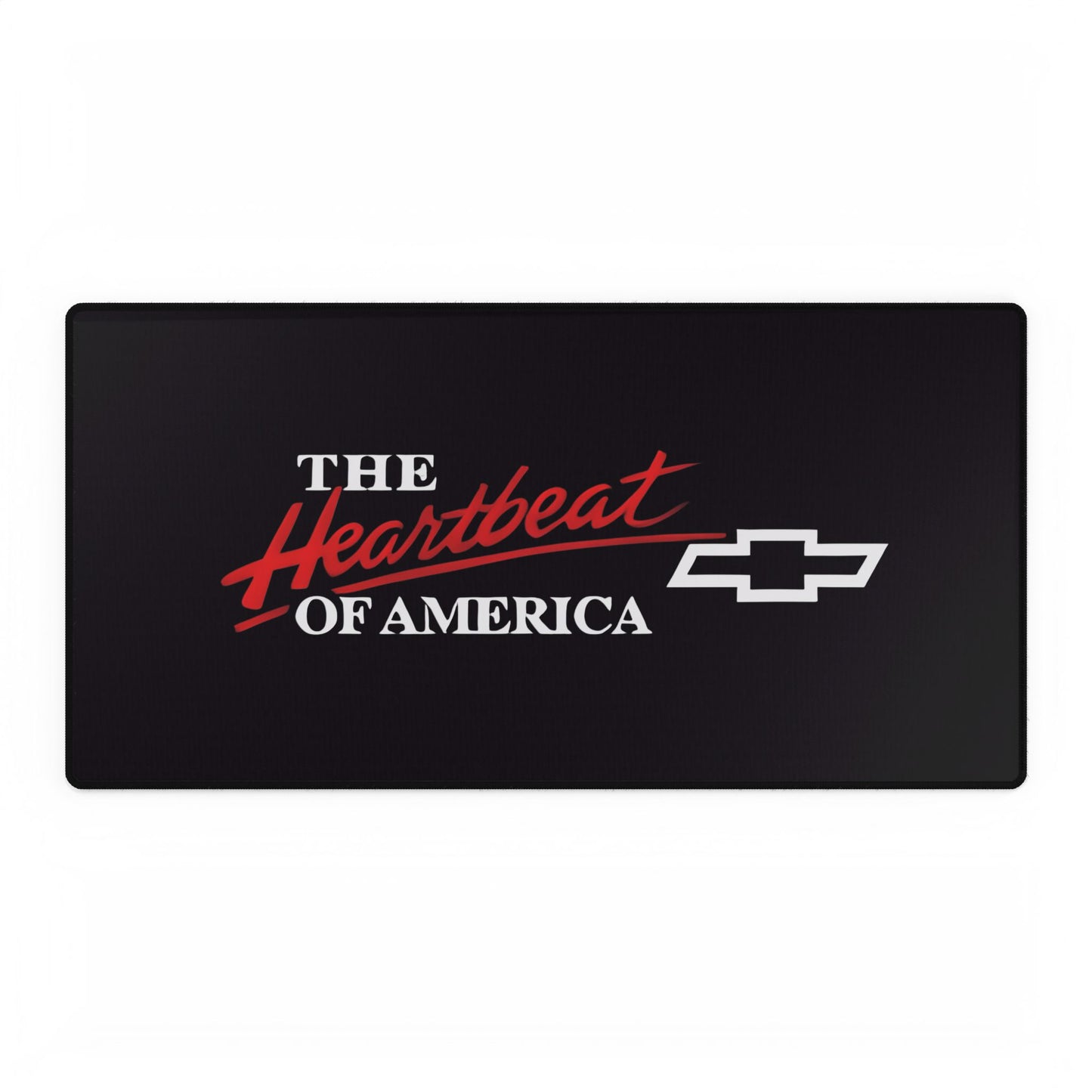 Chevrolet Heartbeat of America Desk Mat - Gamer, Office Decor, Car Enthusiast,