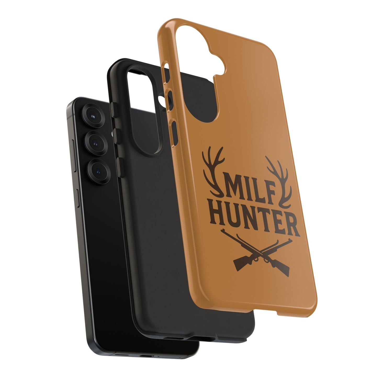 Phone Case, Funny Milf Hunter Design for Tough Cases, Rugged Protective Cover,