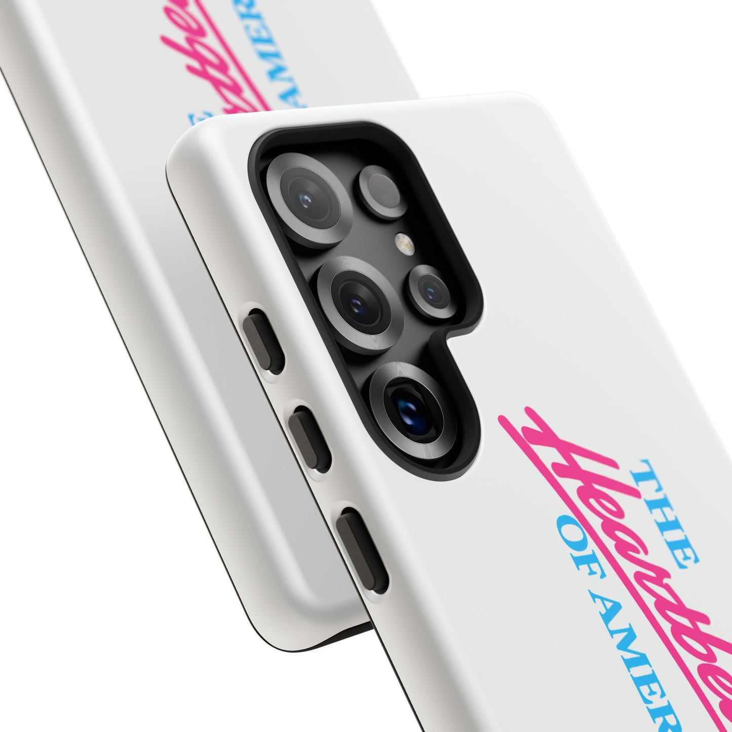 White  “The Heartbeat of America” Retro Chevy Logo, Slim Protective Cover