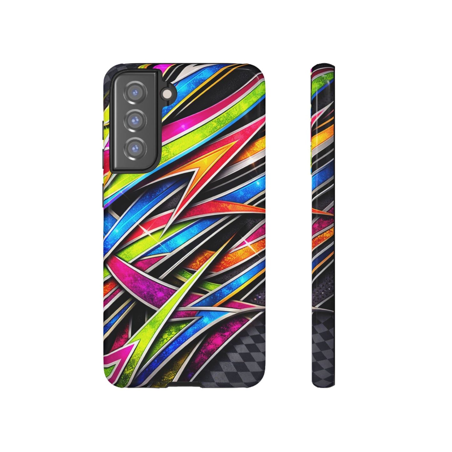 Minitruck Inspired Graphic Tough Phone Case – Impact Resistant