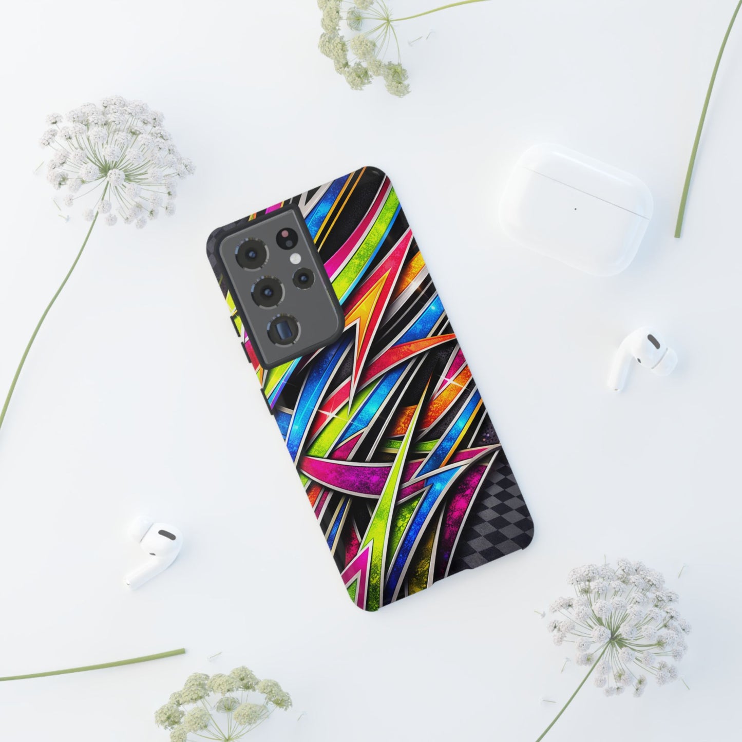 Minitruck Inspired Graphic Tough Phone Case – Impact Resistant