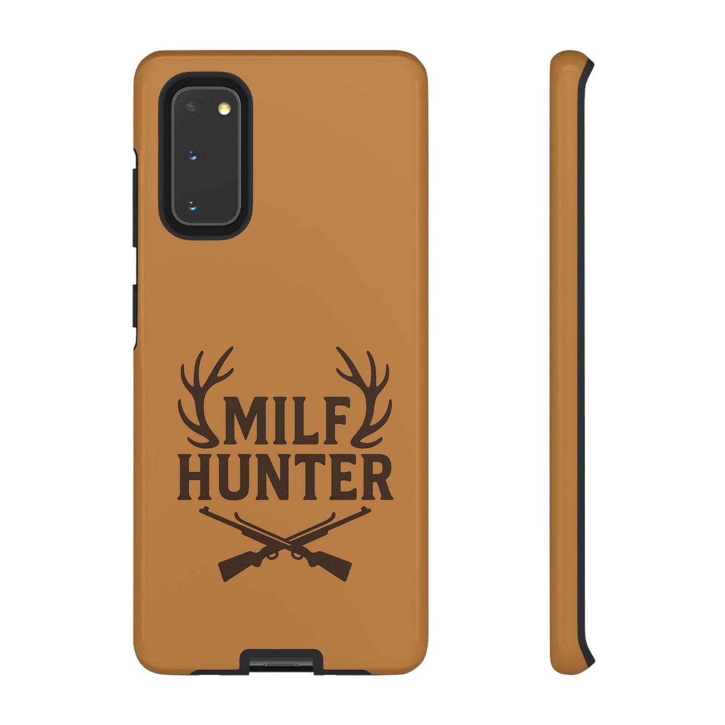 Phone Case, Funny Milf Hunter Design for Tough Cases, Rugged Protective Cover,